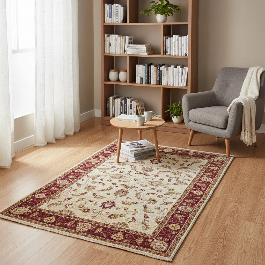 orientteppich-afghanistan-135-x-195-cm-schurwolle-handgeknupft-9 Ziegler Afghan Rug — hand-knotted, 135 × 195 cm, Wool