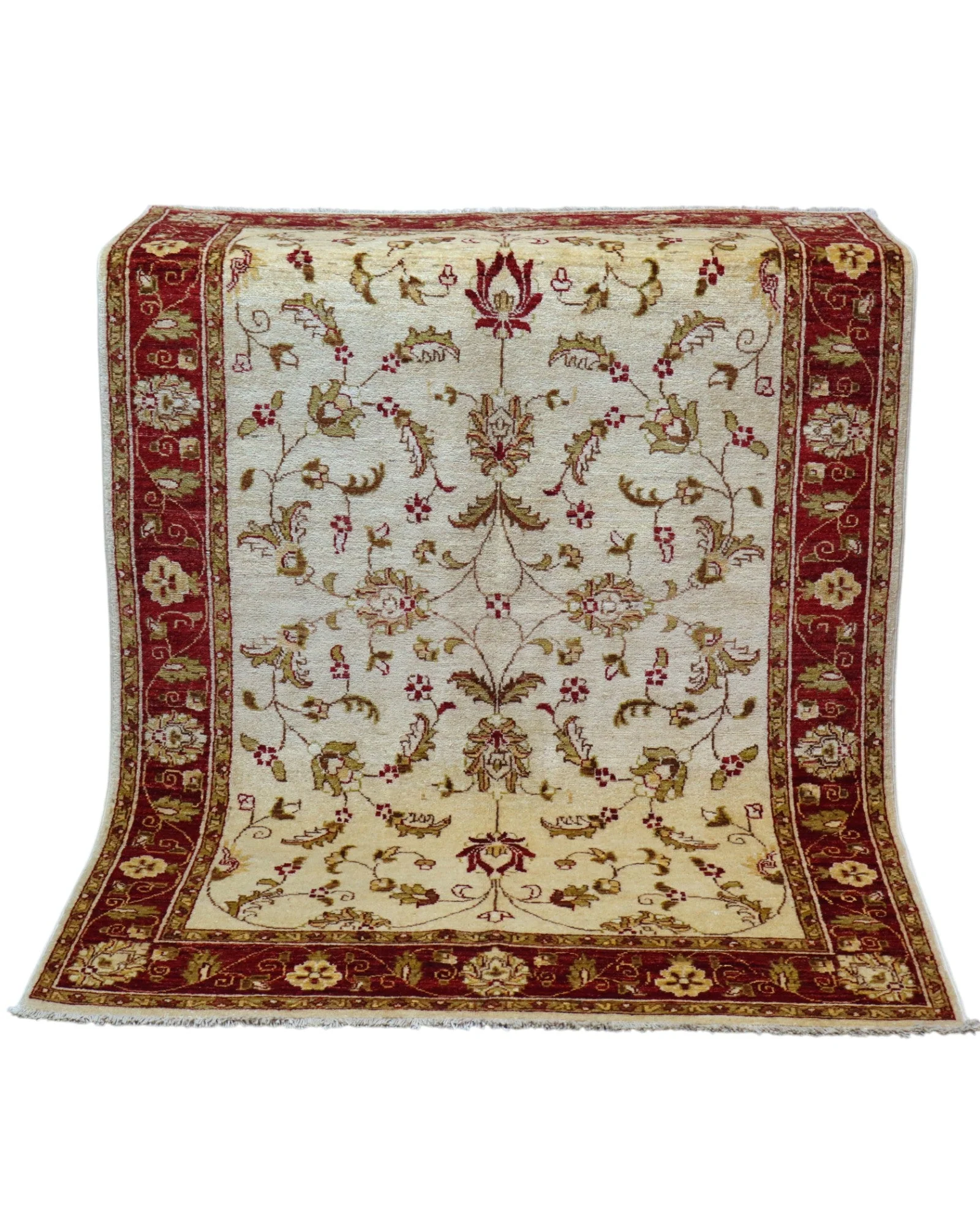 orientteppich-afghanistan-135-x-195-cm-schurwolle-handgeknupft-11 Ziegler Afghan Rug — hand-knotted, 135 × 195 cm, Wool