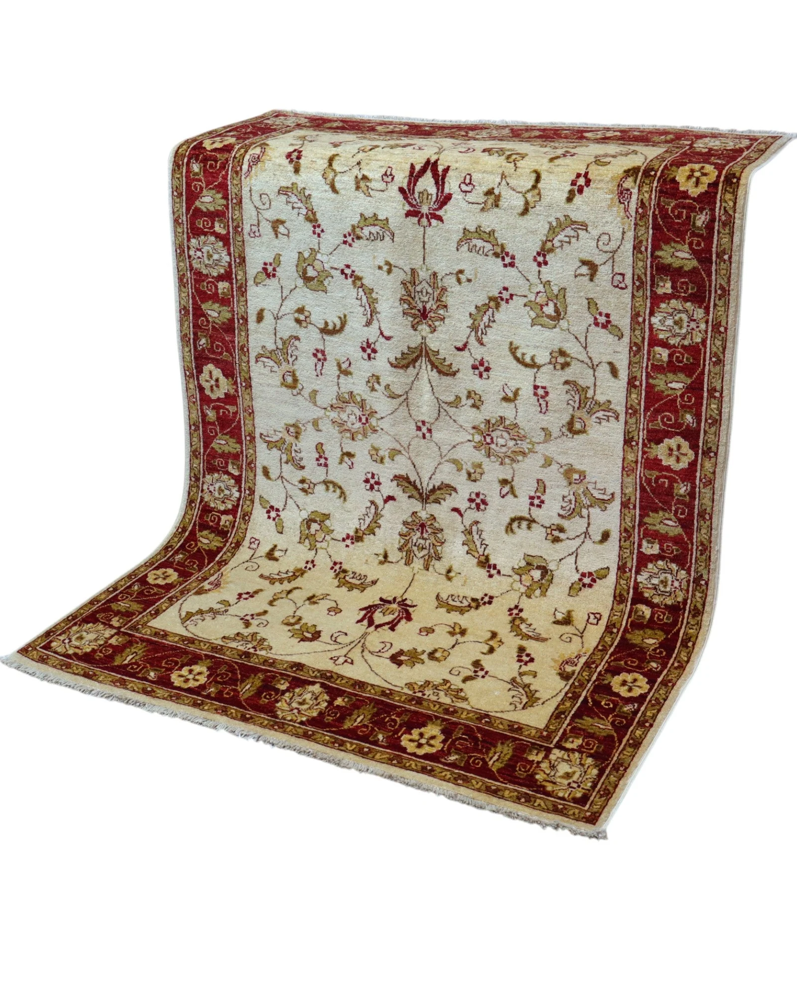orientteppich-afghanistan-135-x-195-cm-schurwolle-handgeknupft-14 Ziegler Afghan Rug — hand-knotted, 135 × 195 cm, Wool