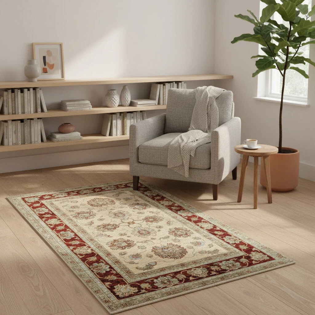 Ziegler Afghan Rug 184 × 116 cm, Wool, hand-knotted
