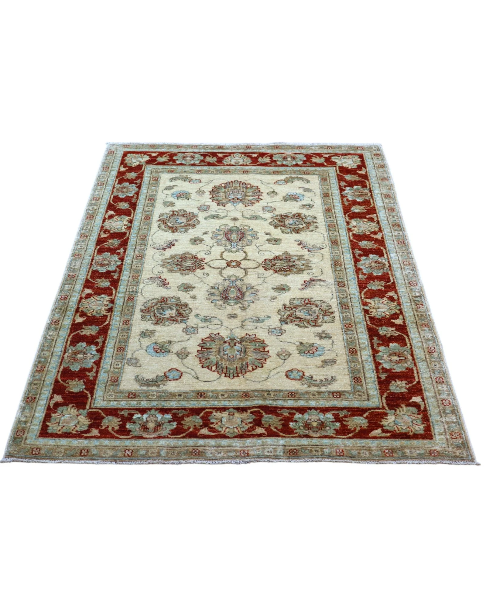 Ziegler Afghan Rug 184 × 116 cm, Wool, hand-knotted