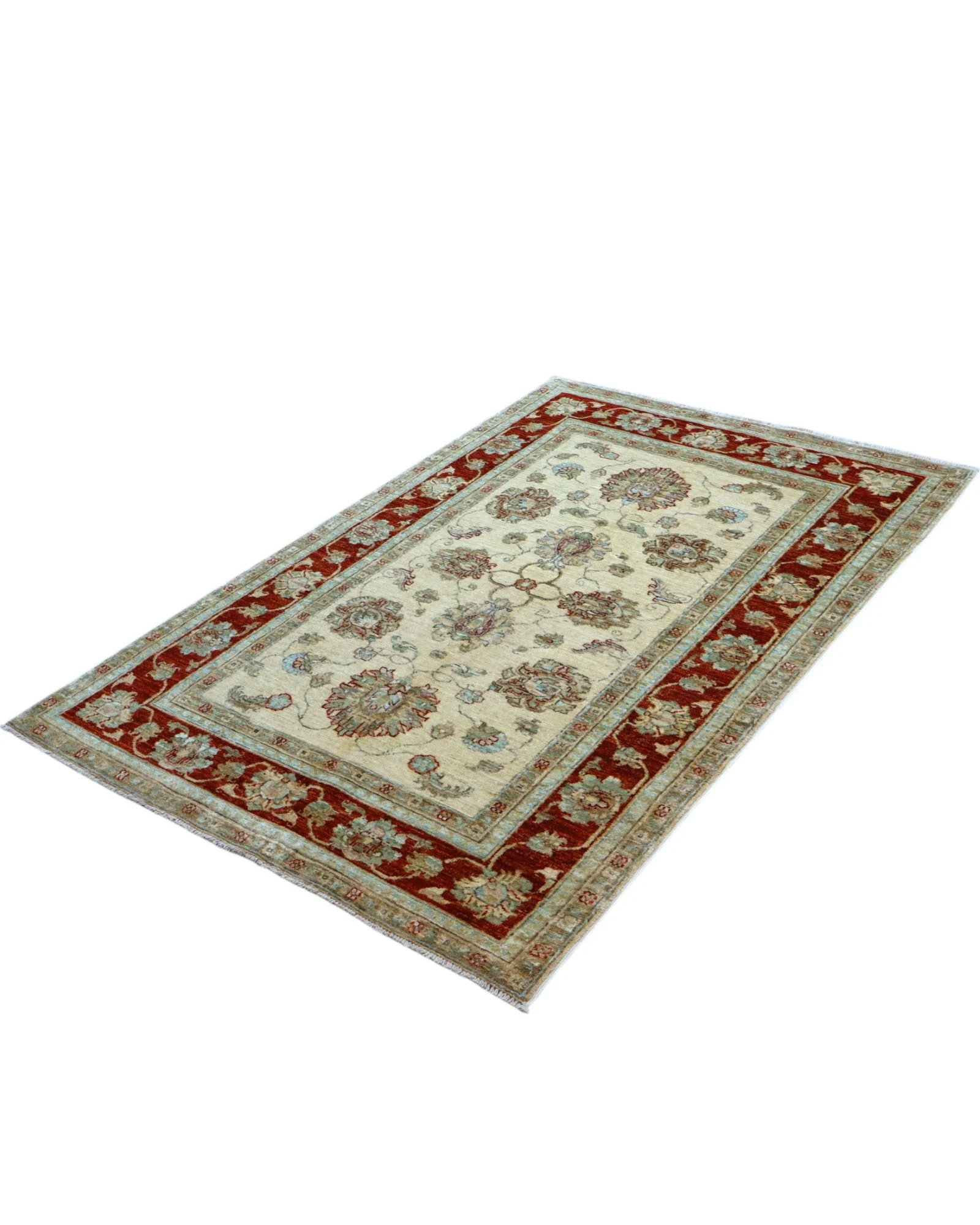 Ziegler Afghan Rug 184 × 116 cm, Wool, hand-knotted