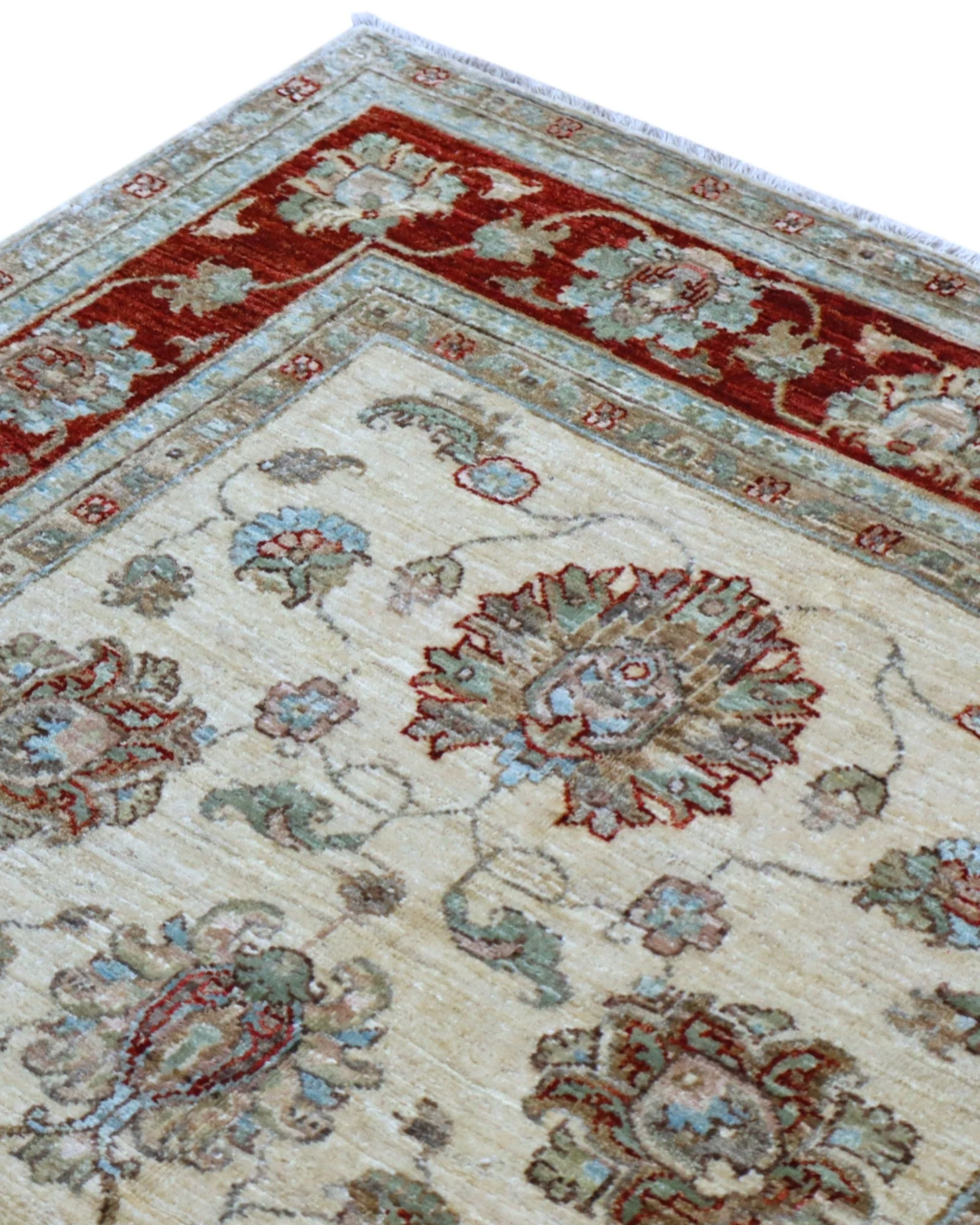 Ziegler Afghan Rug 184 × 116 cm, Wool, hand-knotted