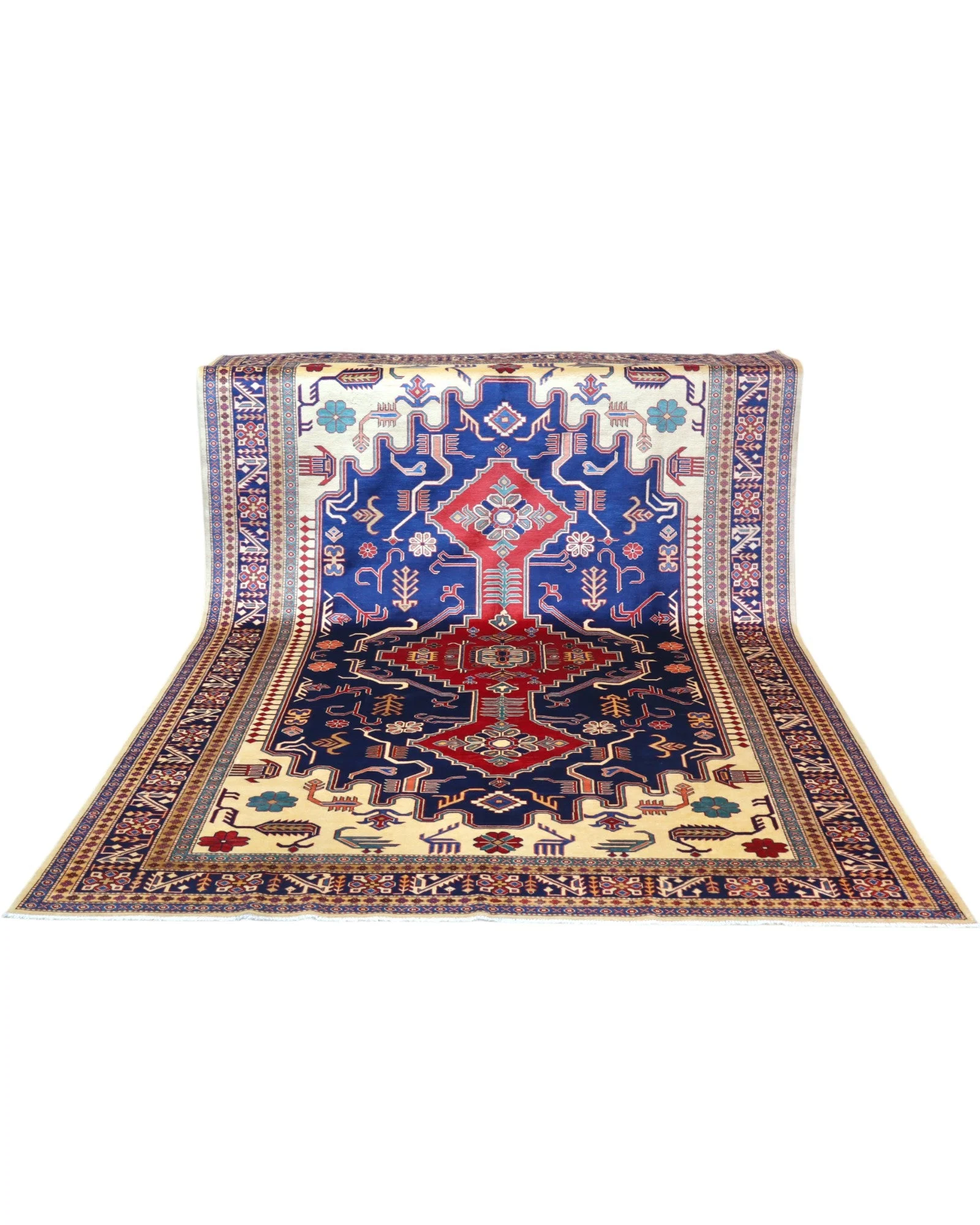 Oriental Rug — hand-knotted, 317 × 224 cm, Wool