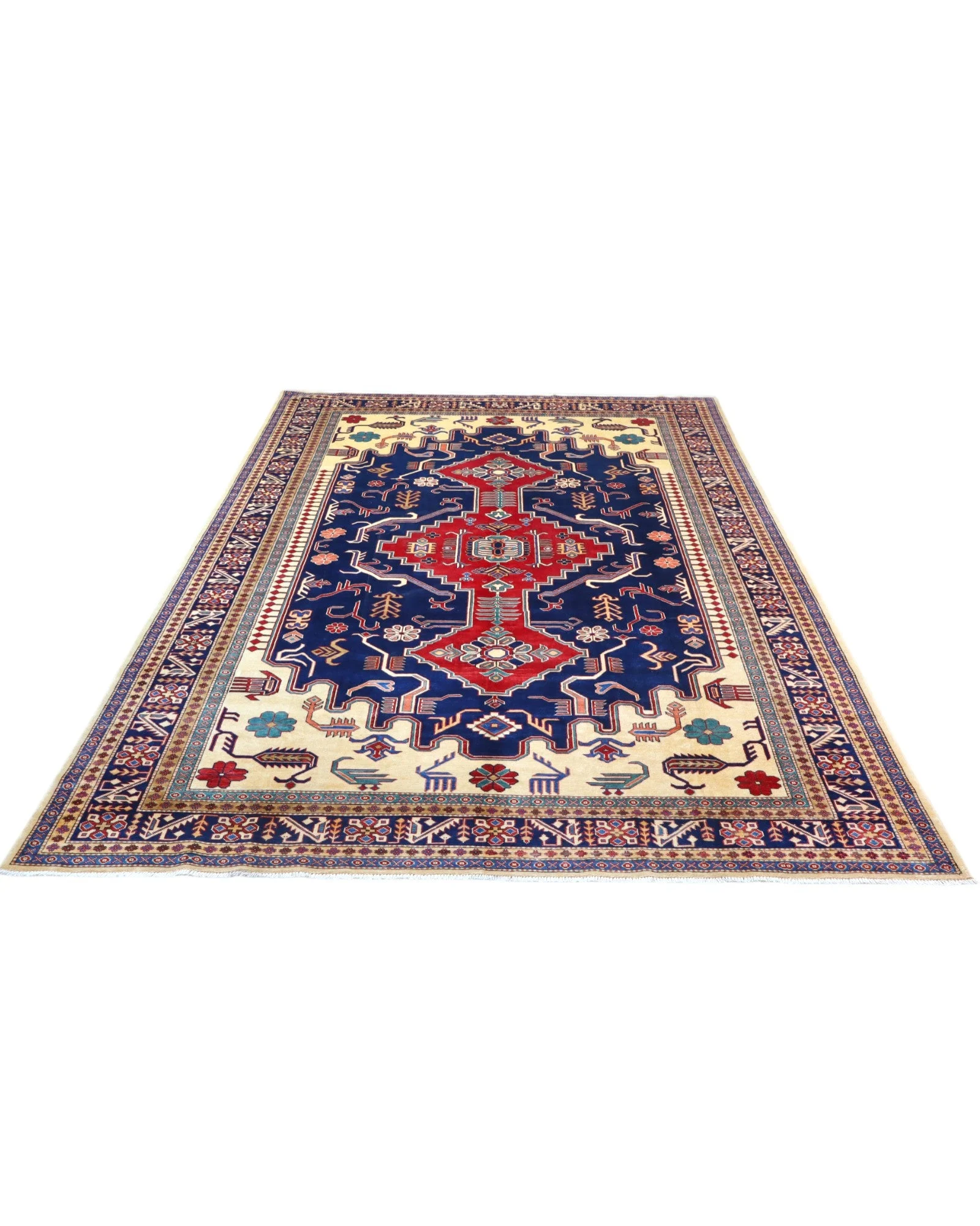 Oriental Rug — hand-knotted, 317 × 224 cm, Wool
