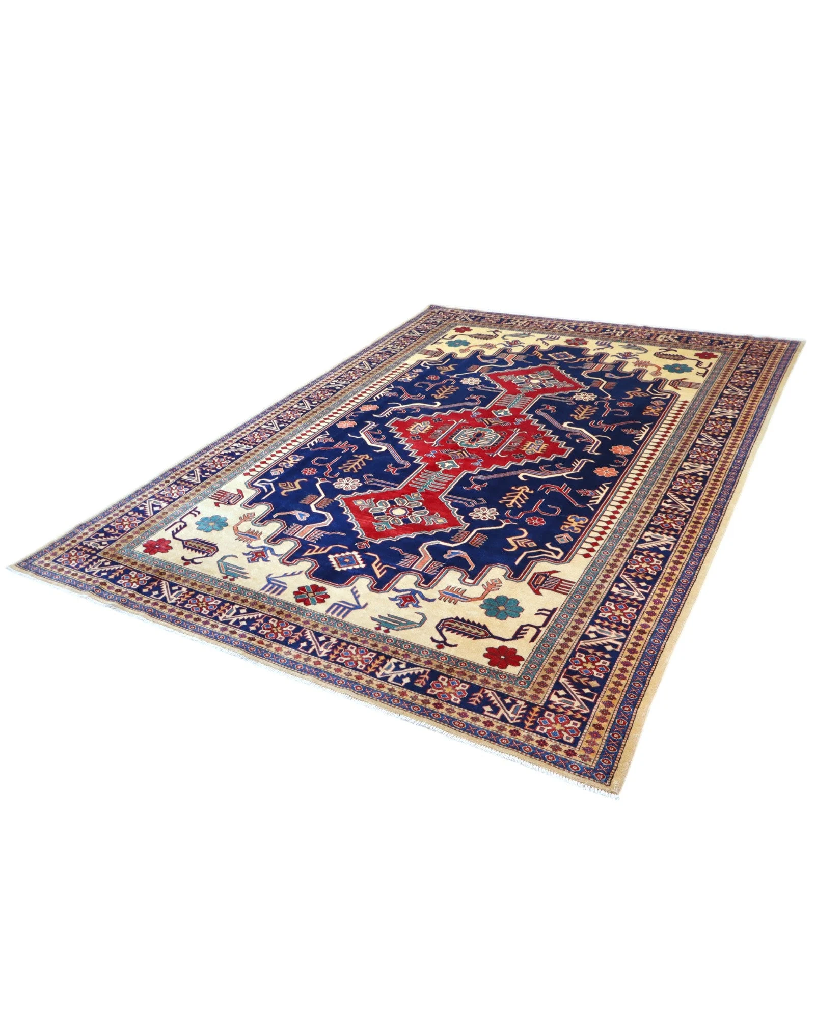 Oriental Rug — hand-knotted, 317 × 224 cm, Wool