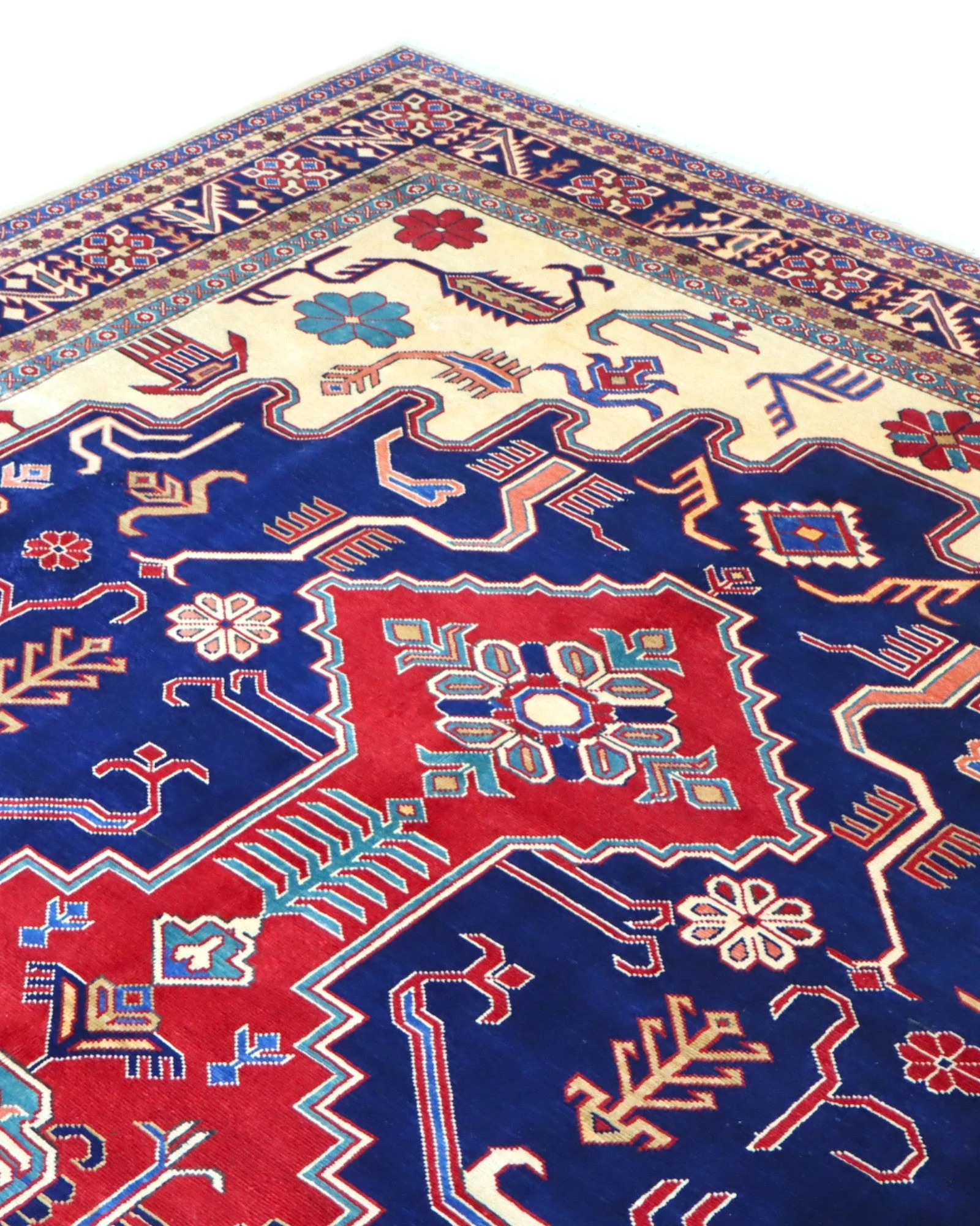Oriental Rug — hand-knotted, 317 × 224 cm, Wool