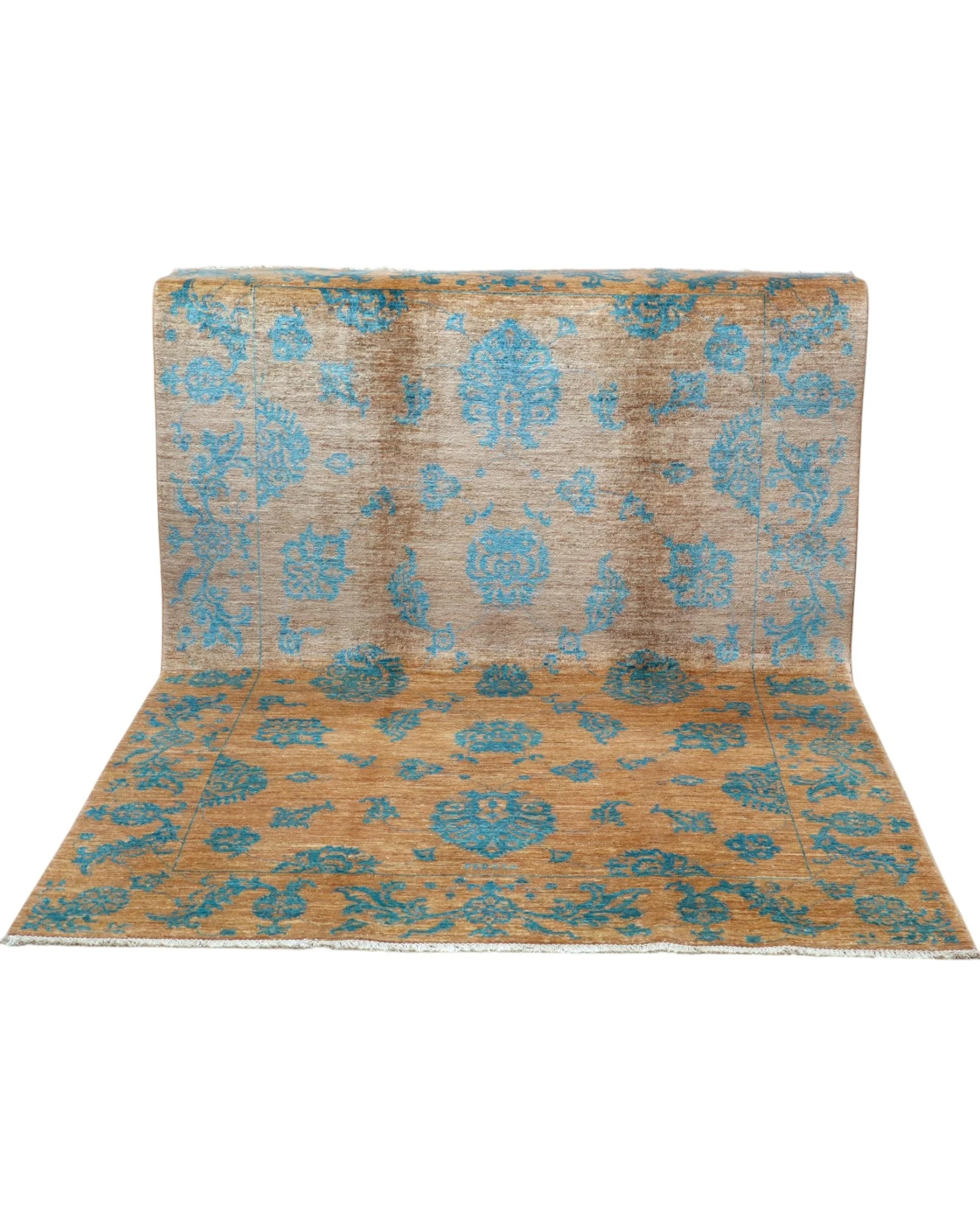 Ziegler Afghan Rug 245 × 169 cm, Wool, hand-knotted
