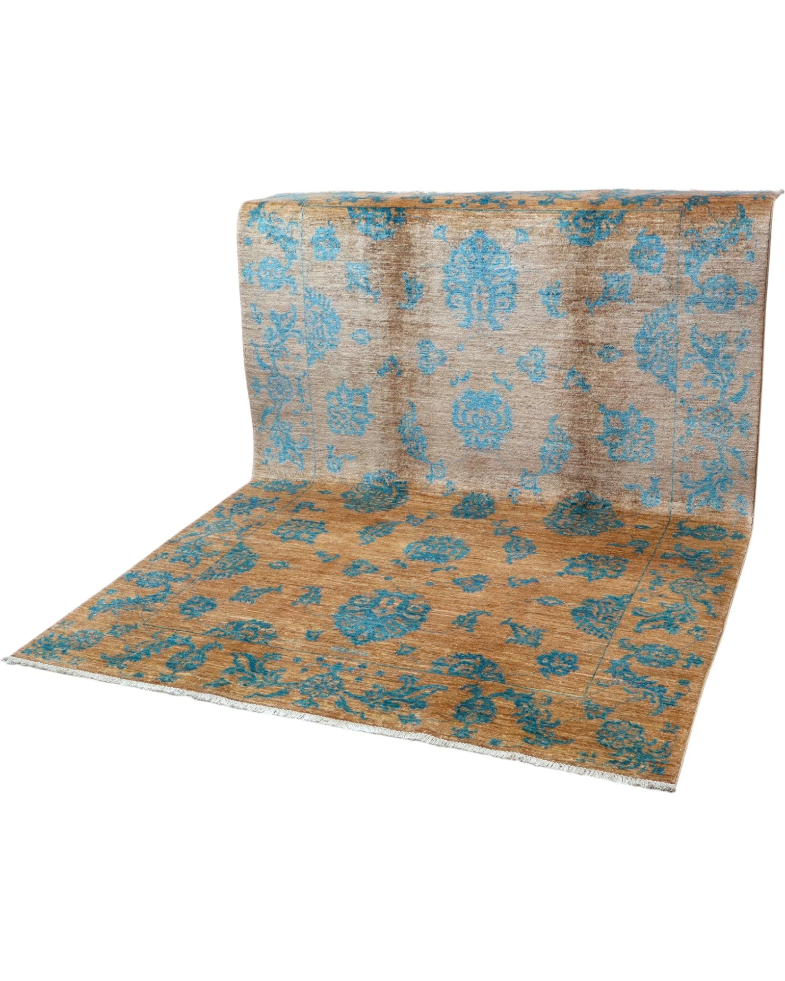 Ziegler Afghan Rug 245 × 169 cm, Wool, hand-knotted