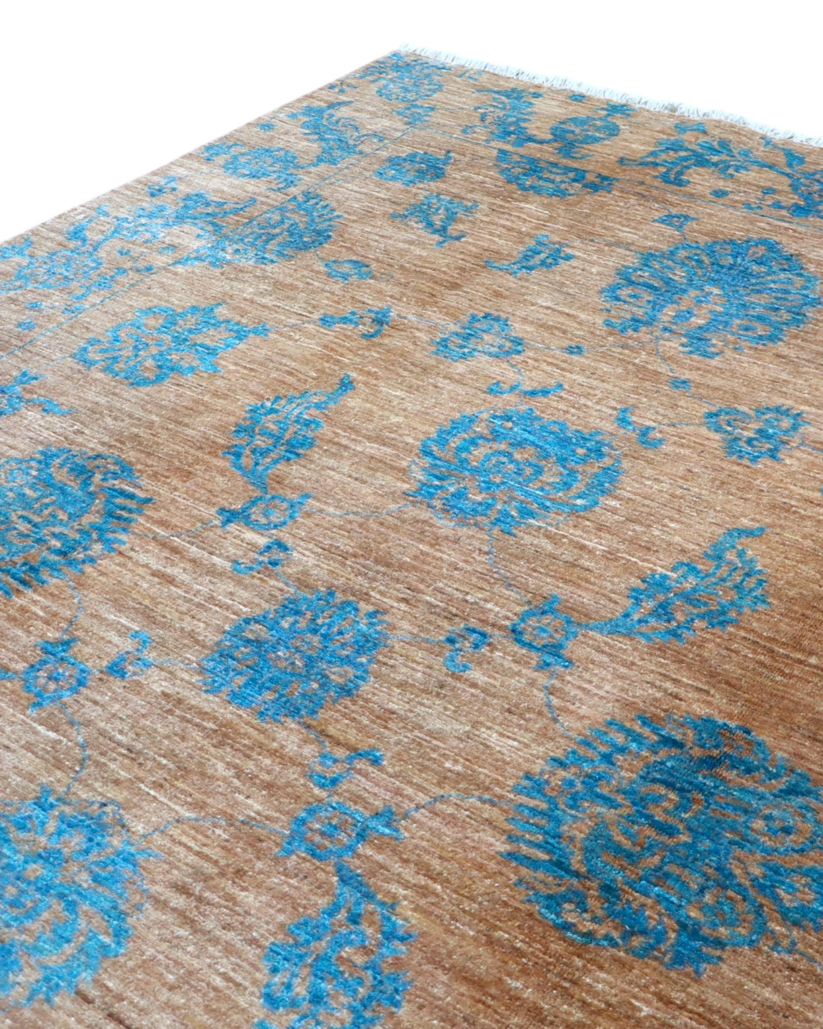 Ziegler Afghan Rug 245 × 169 cm, Wool, hand-knotted