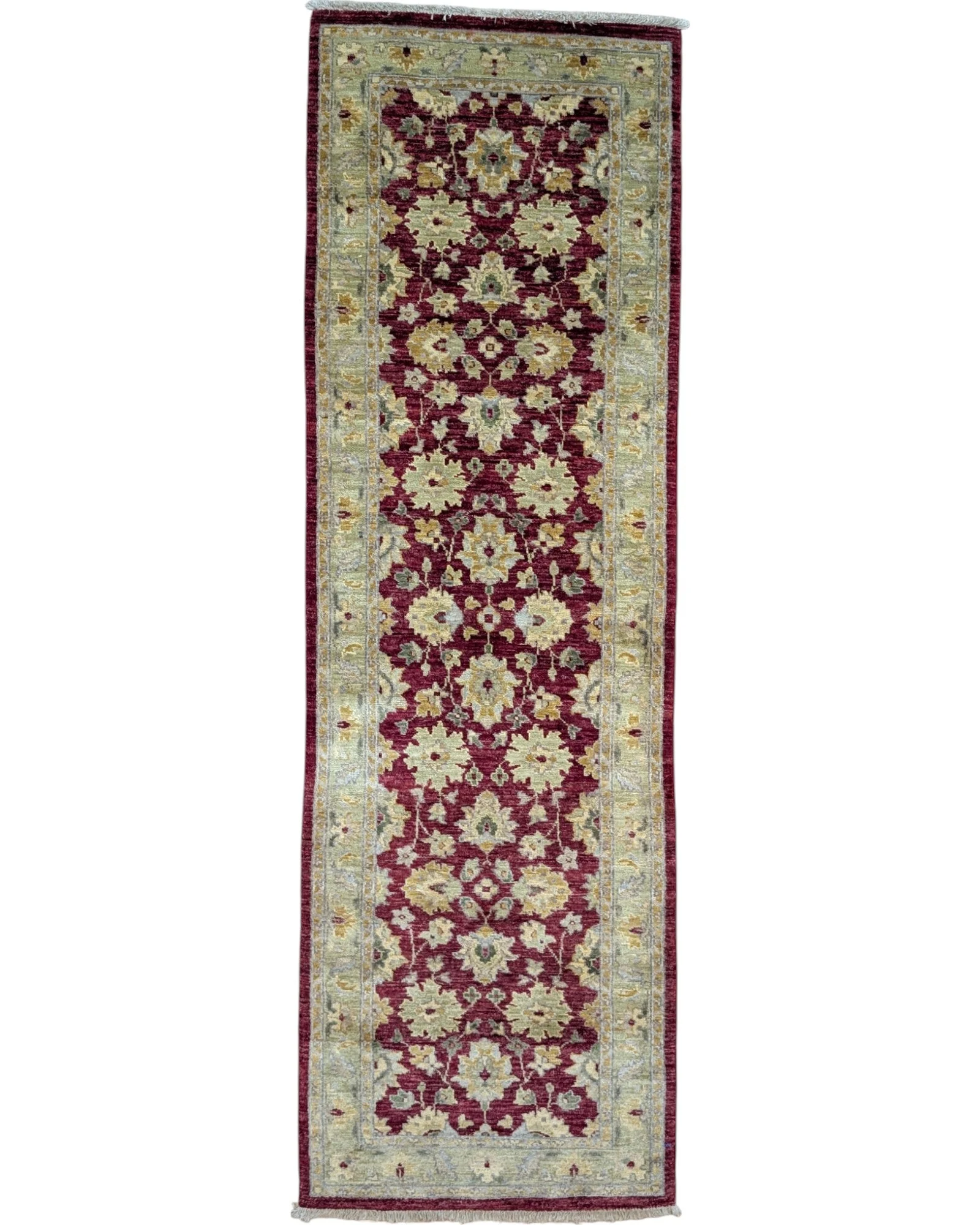 Ziegler Afghan Rug 250 × 80 cm, Wool, hand-knotted