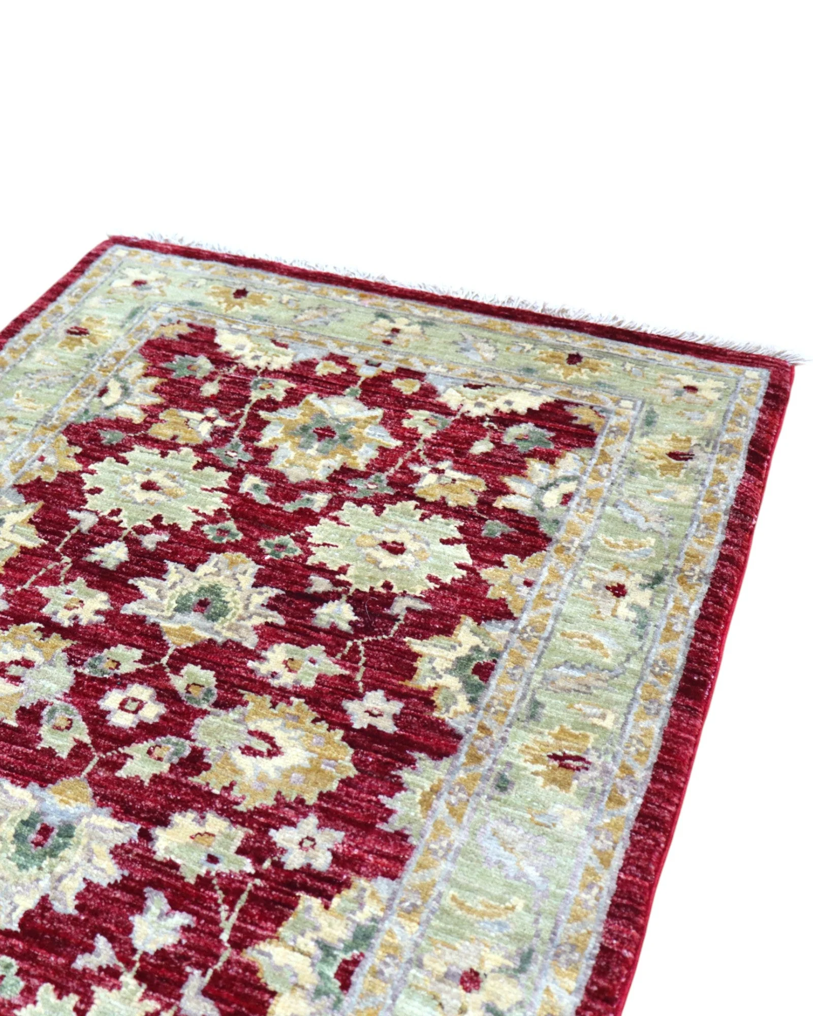 Ziegler Afghan Rug 250 × 80 cm, Wool, hand-knotted