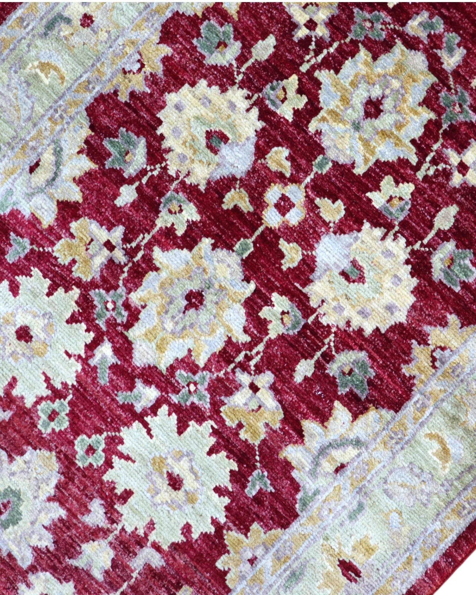 Ziegler Afghan Rug 250 × 80 cm, Wool, hand-knotted