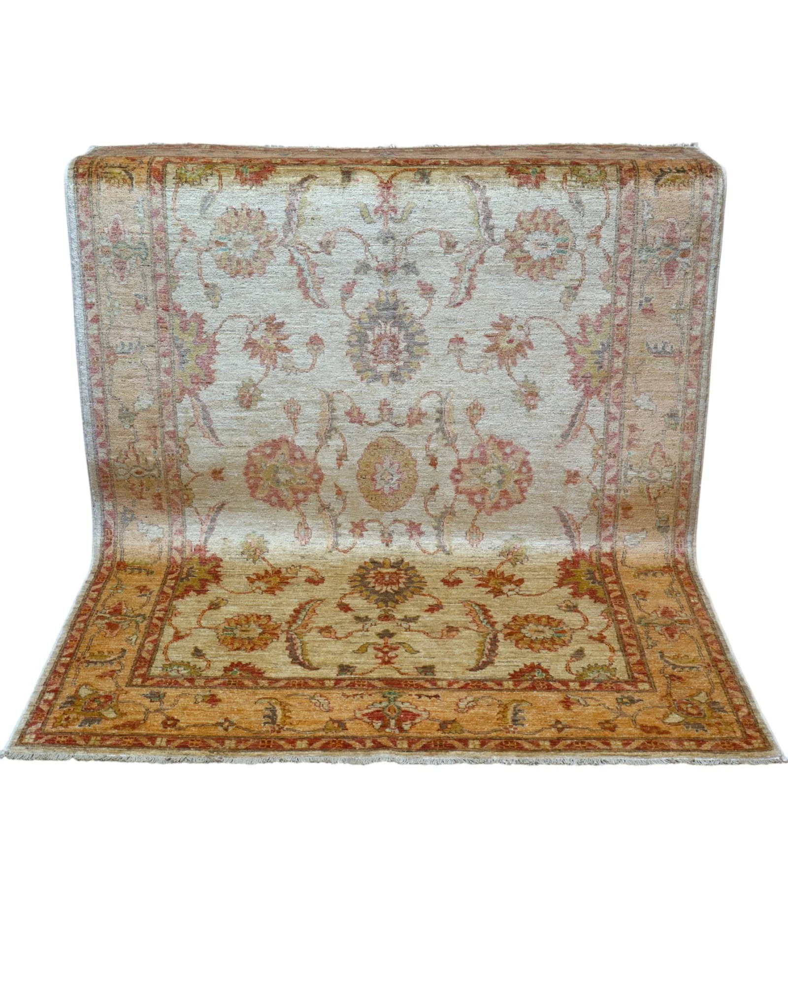 Ziegler Afghan Rug 198 × 150 cm, Wool, hand-knotted