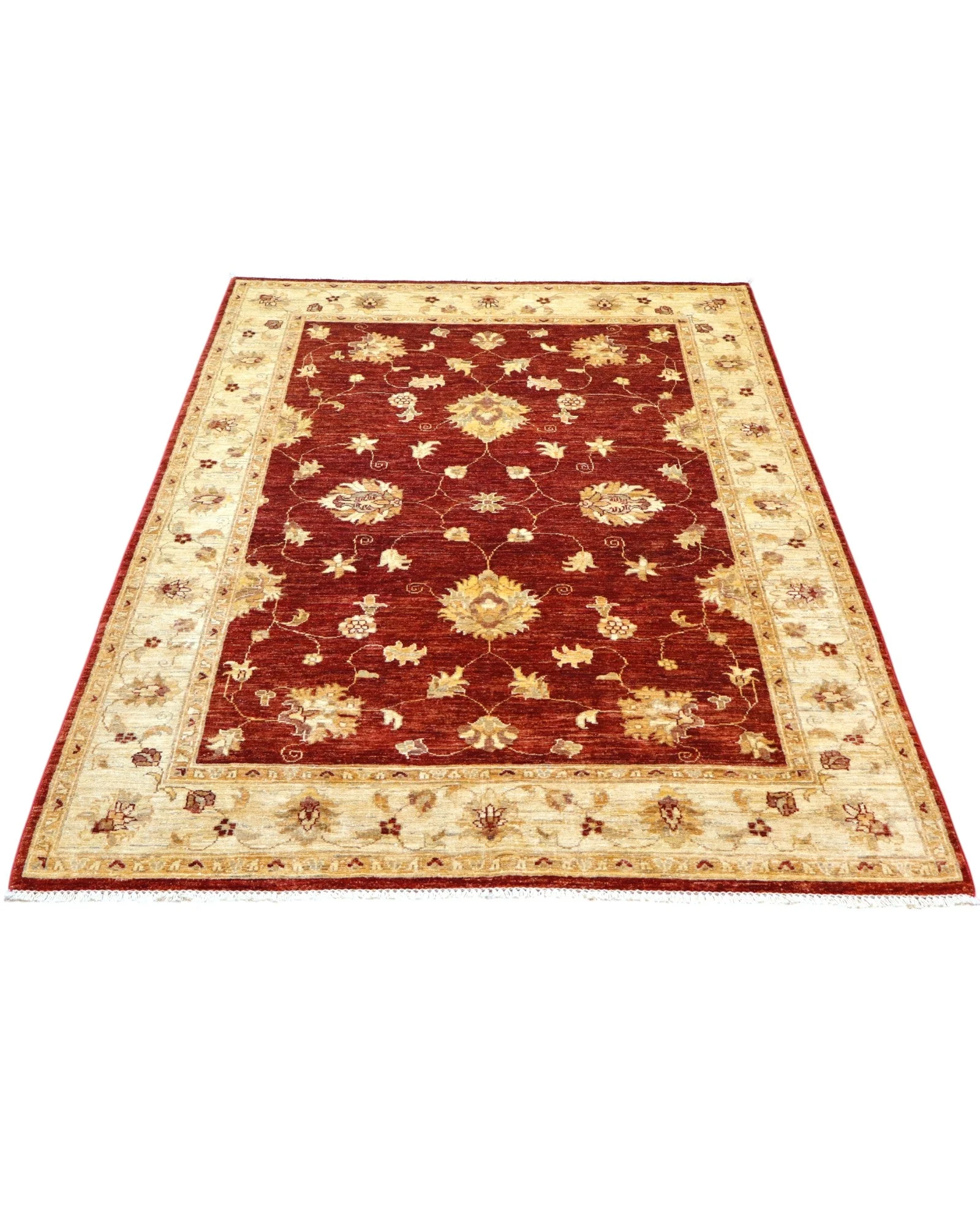 Hand-Knotted Wool Ziegler Persian Rug, 318 × 238 cm