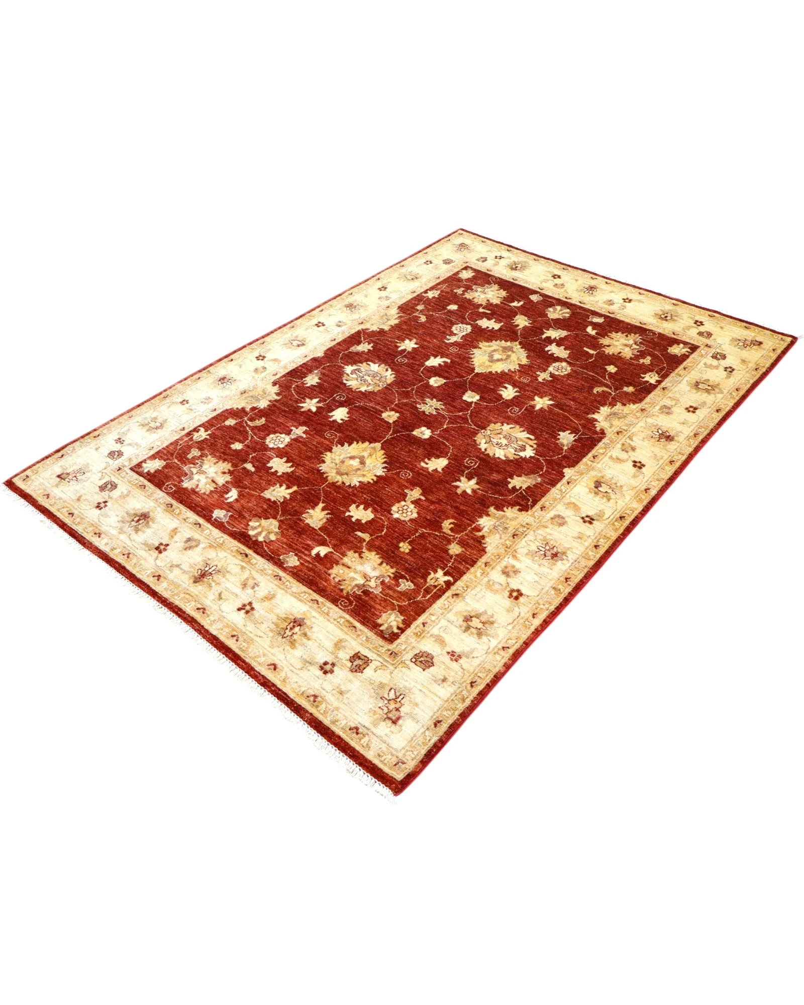Hand-Knotted Wool Ziegler Persian Rug, 318 × 238 cm