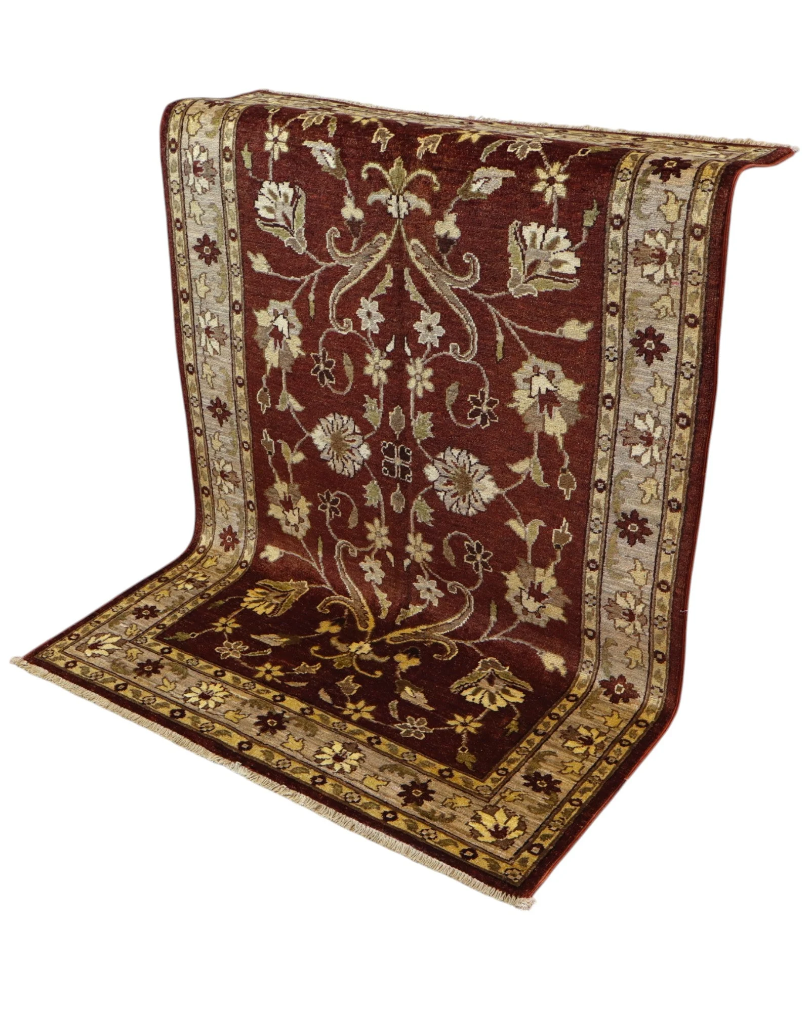 Ziegler Afghan Rug 179 × 120 cm, Wool, hand-knotted