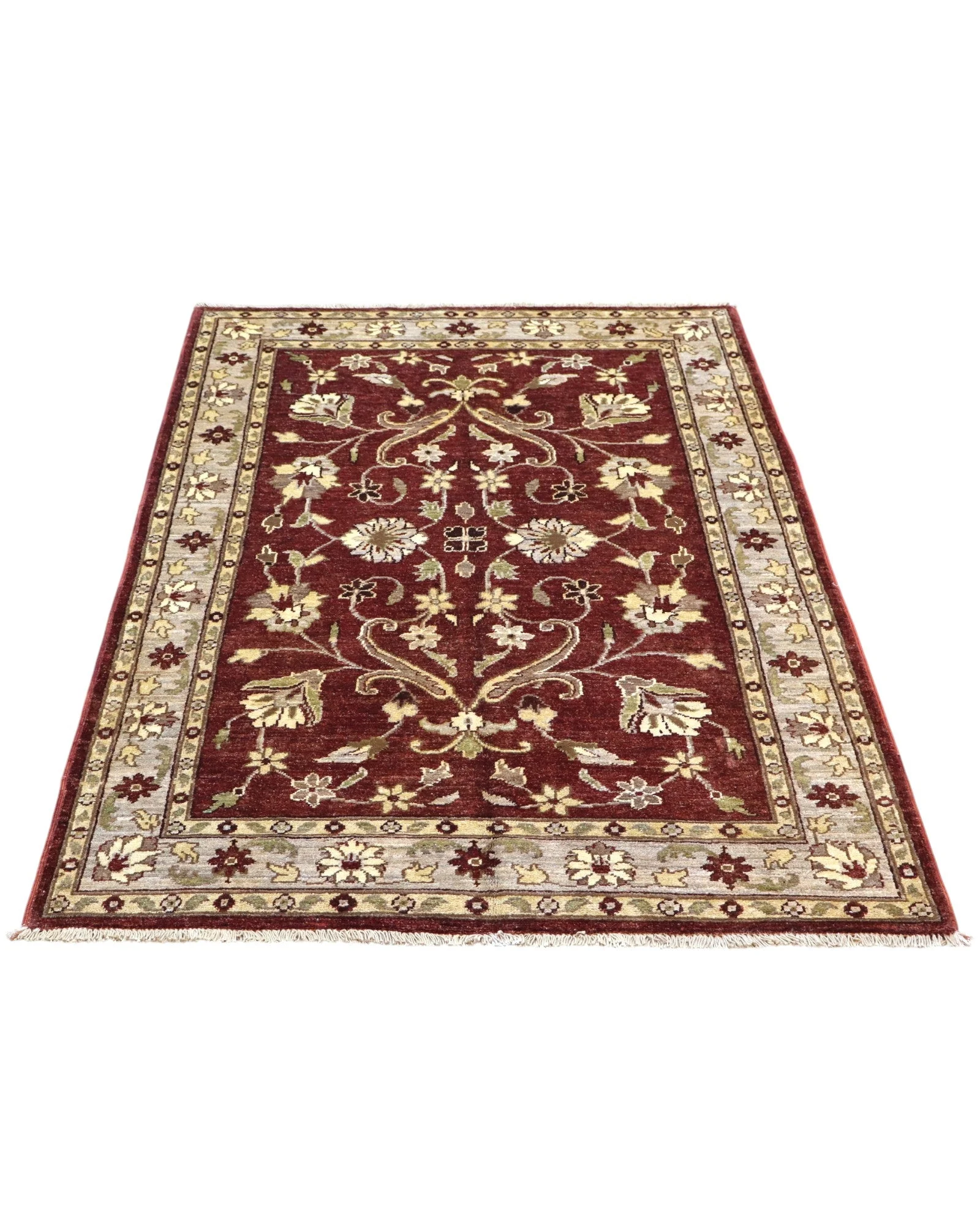 Ziegler Afghan Rug 179 × 120 cm, Wool, hand-knotted