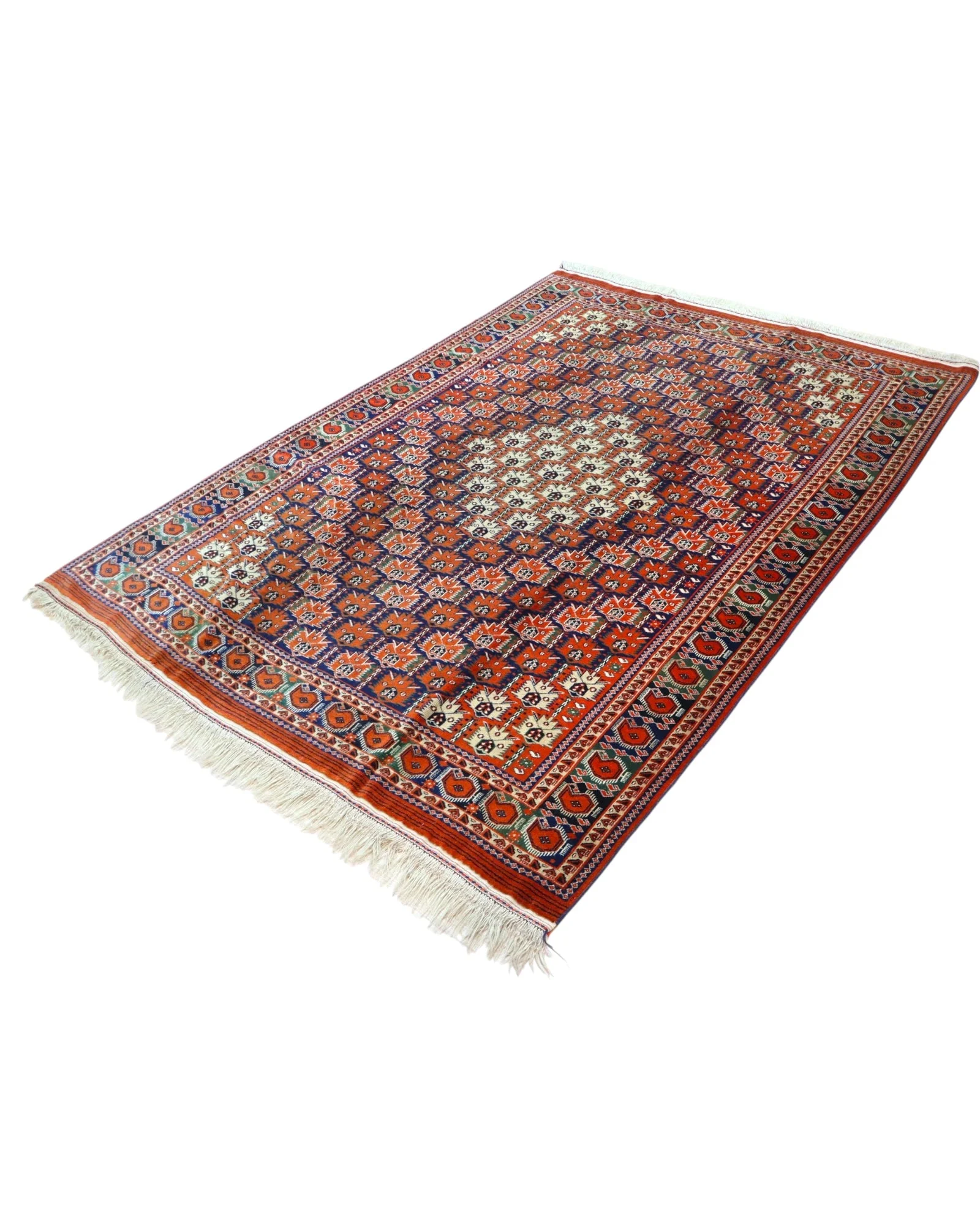 Persian Rug — hand-knotted, 251 × 175 cm, Wool