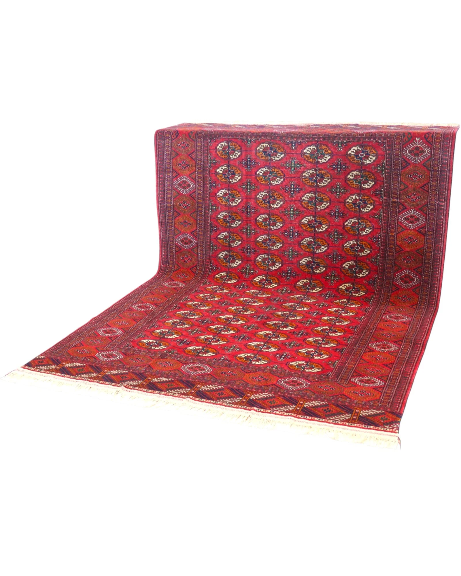 Hand-Knotted Wool Oriental Rug, 275 × 185 cm