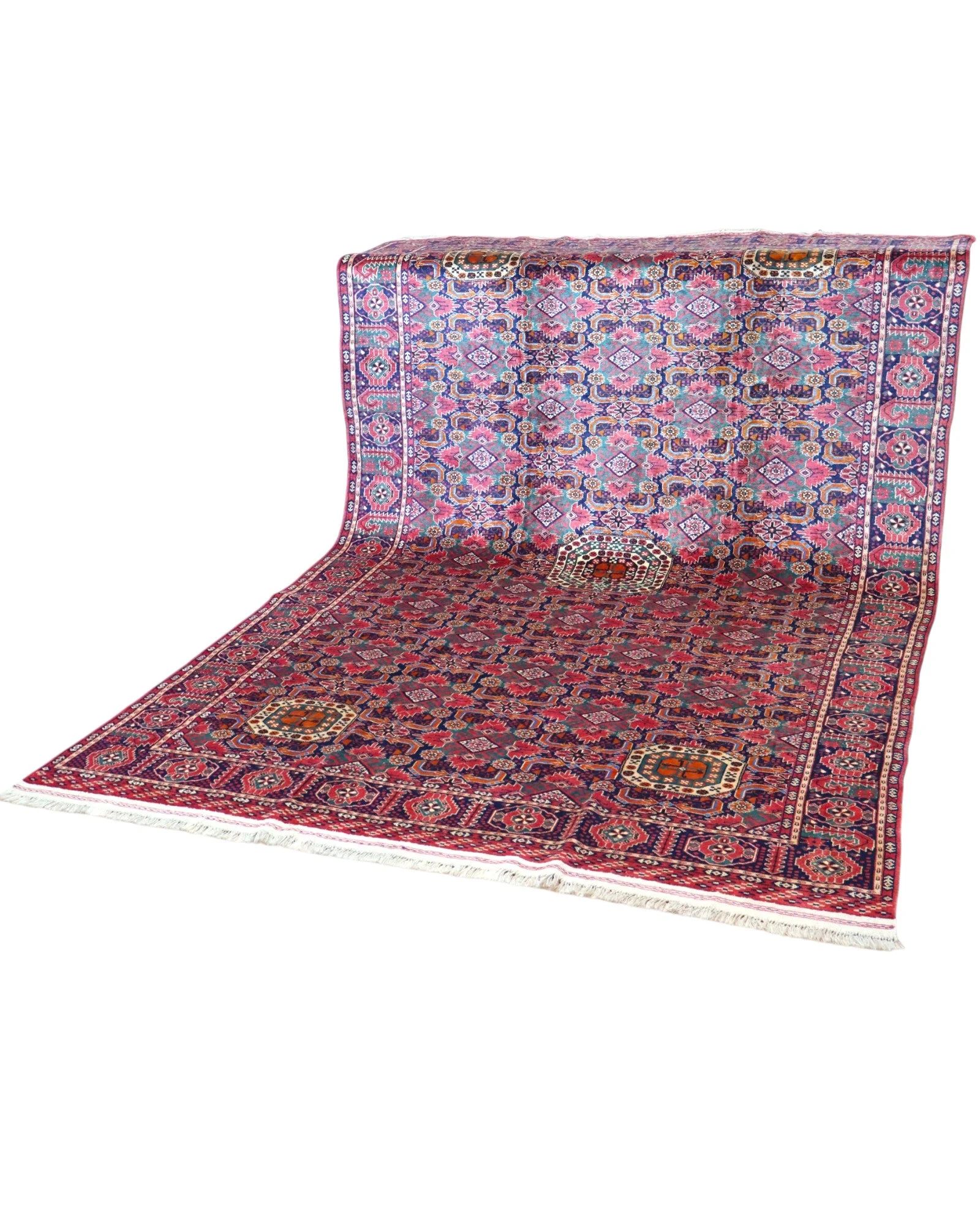 Oriental Rug — hand-knotted, Wool