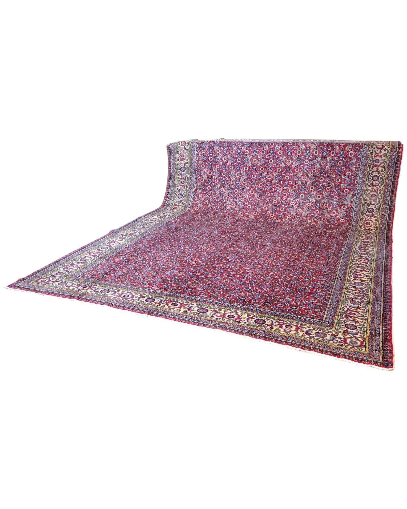 Turkish Rug 424 × 320 cm, Wool, hand-knotted