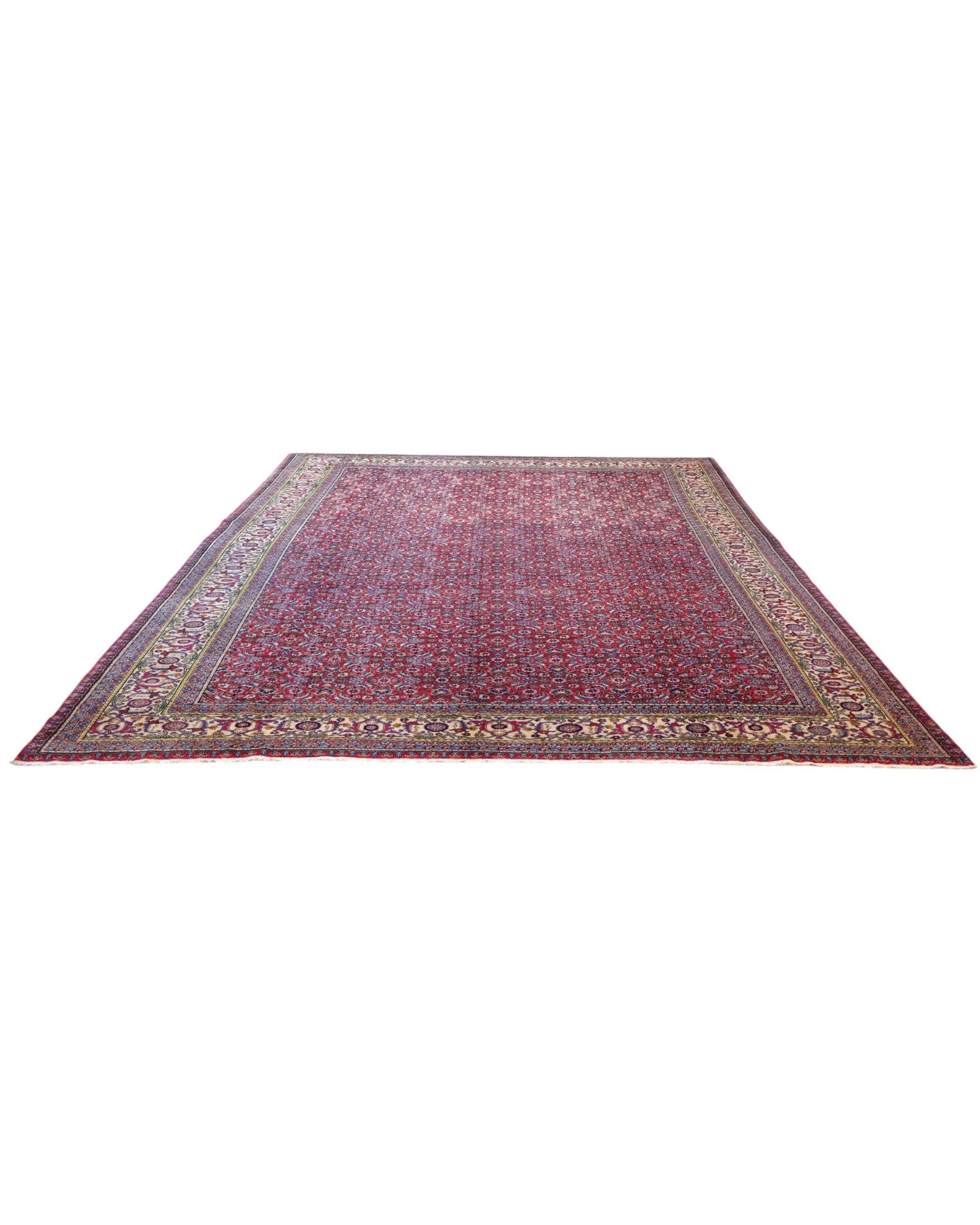 Turkish Rug 424 × 320 cm, Wool, hand-knotted