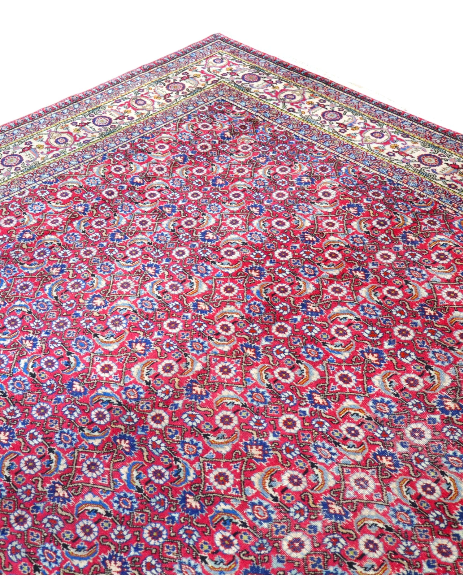Turkish Rug 424 × 320 cm, Wool, hand-knotted