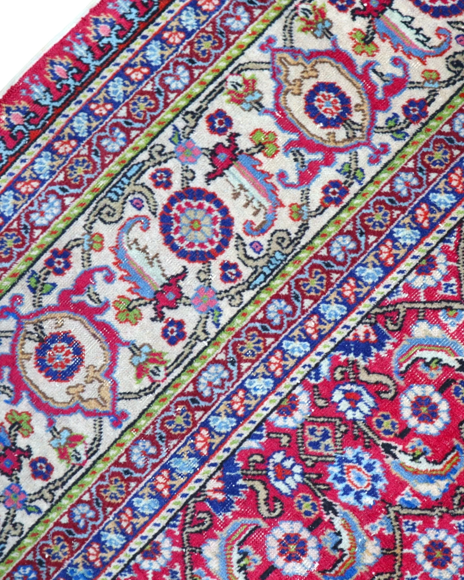 Turkish Rug 424 × 320 cm, Wool, hand-knotted