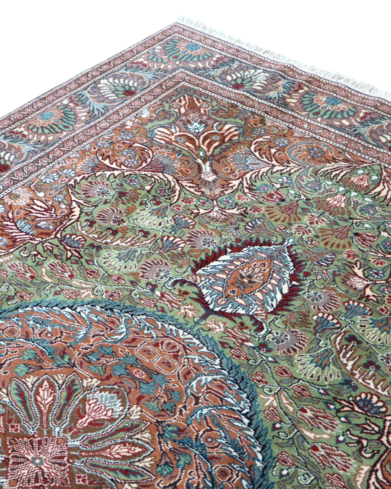 Hand-Knotted Wool Oriental Rug, 290 × 193 cm