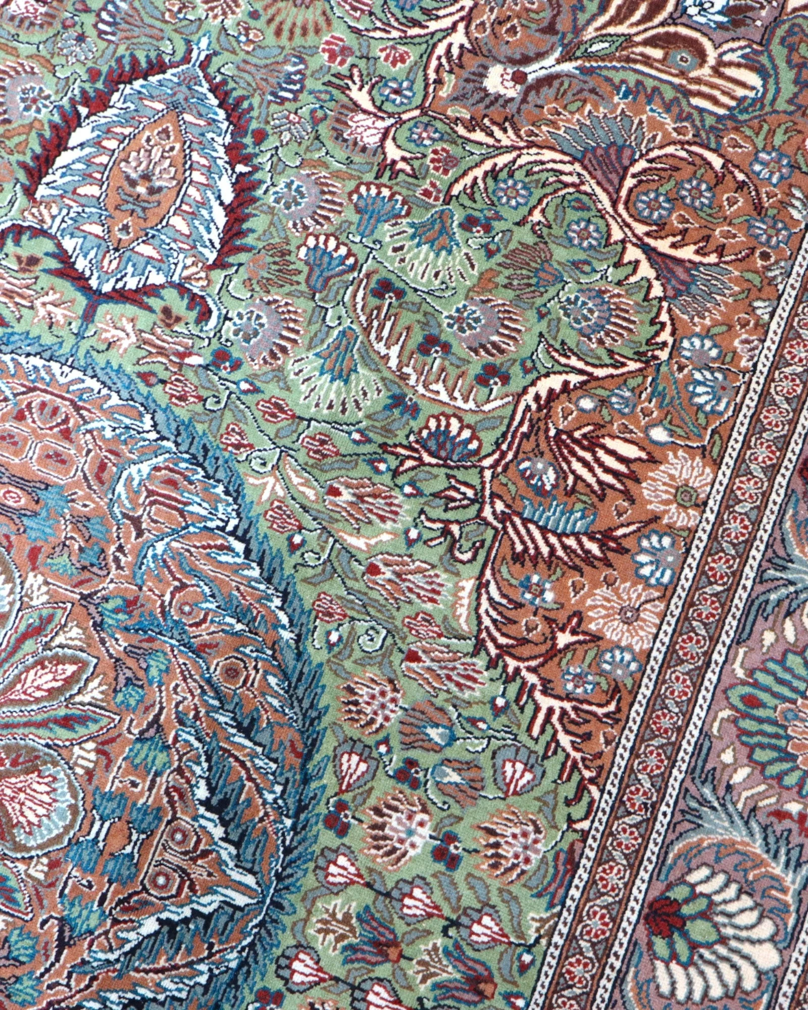 Hand-Knotted Wool Oriental Rug, 290 × 193 cm