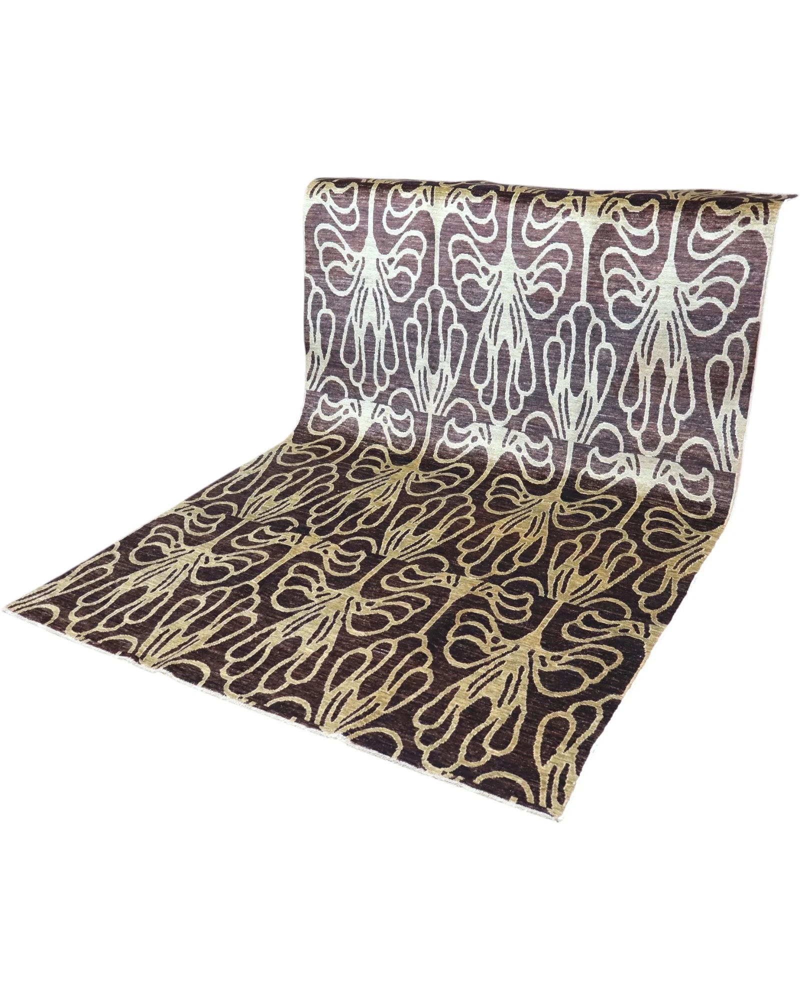 Gabbeh Persian Rug 275 × 178 cm, Wool, hand-knotted