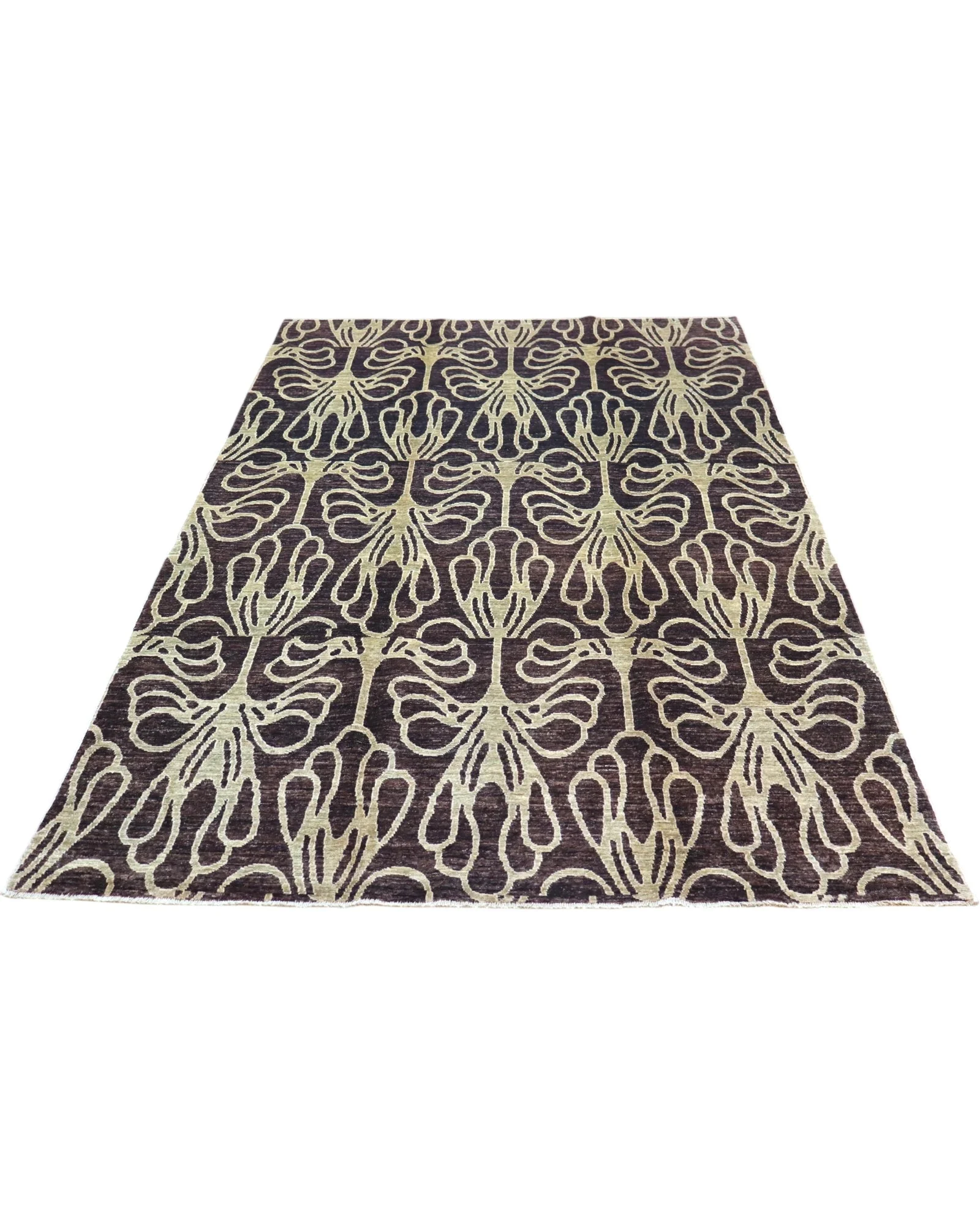 Gabbeh Persian Rug 275 × 178 cm, Wool, hand-knotted