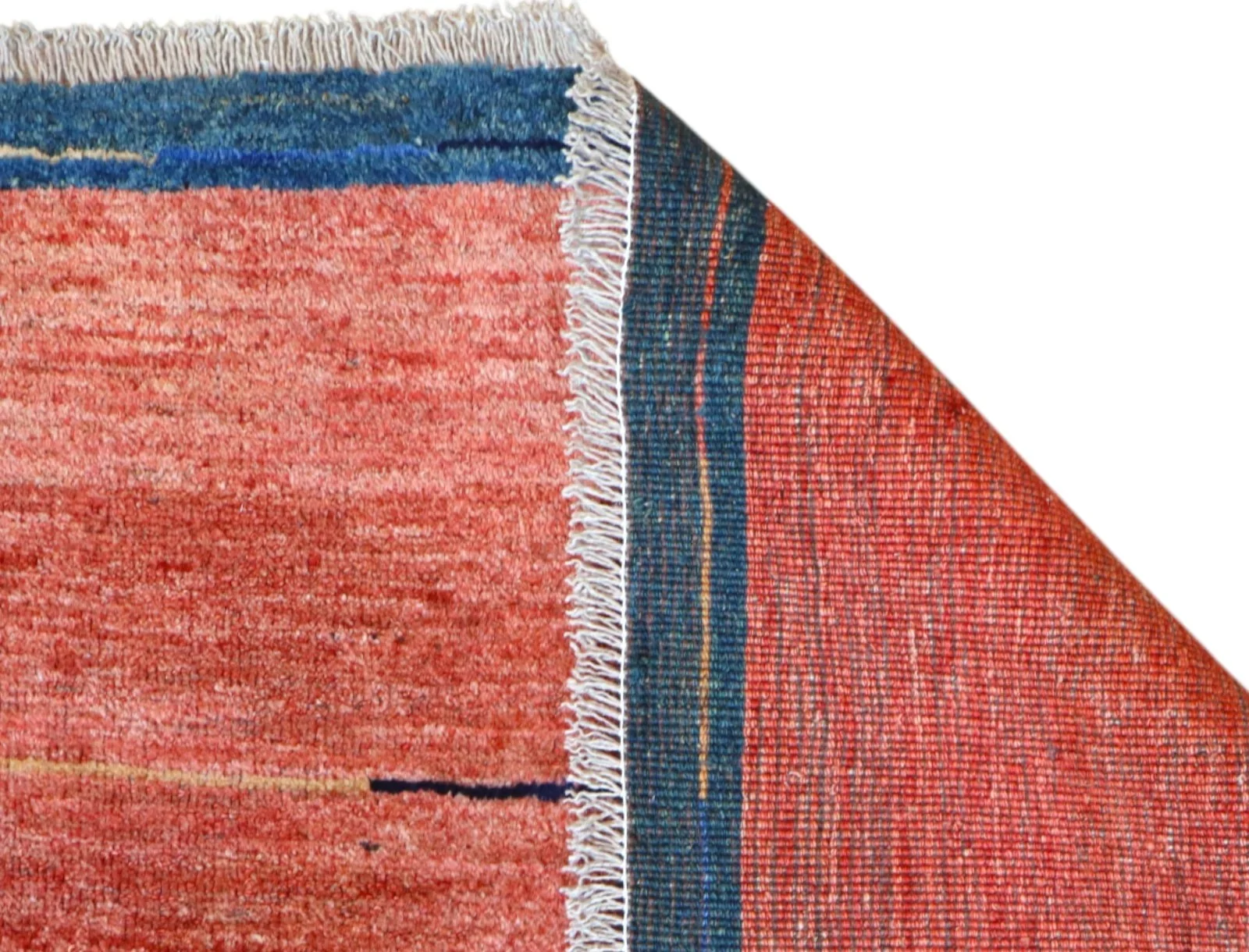 Gabbeh Persian Rug — hand-knotted, 268 × 229 cm, Wool