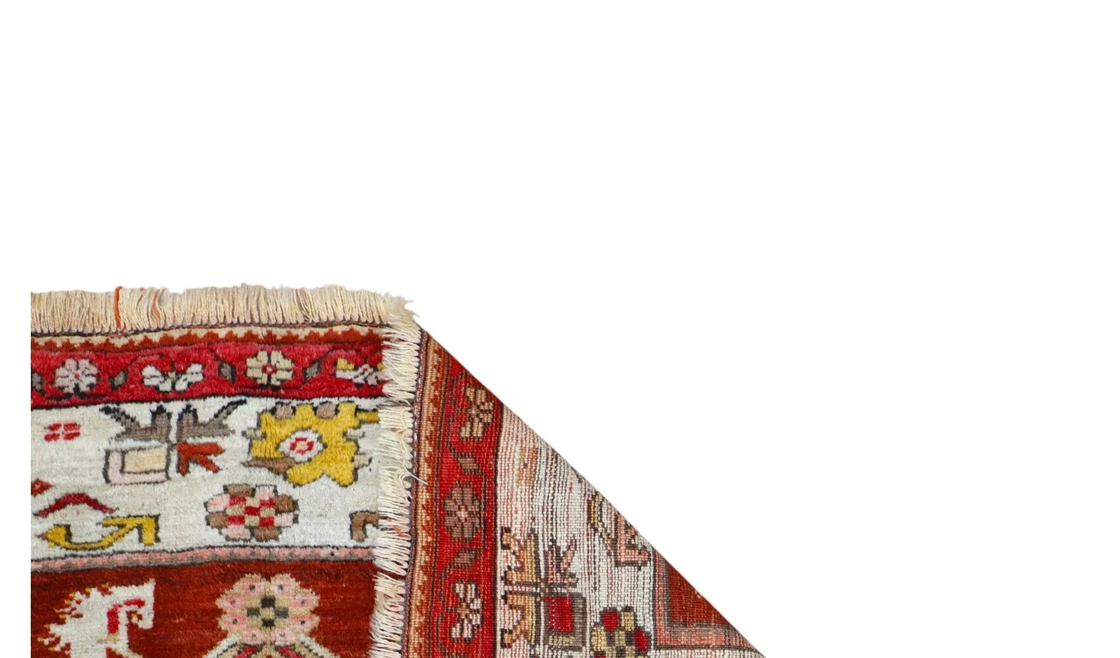 Hand-Knotted Wool Oriental Rug, 168 × 126 cm