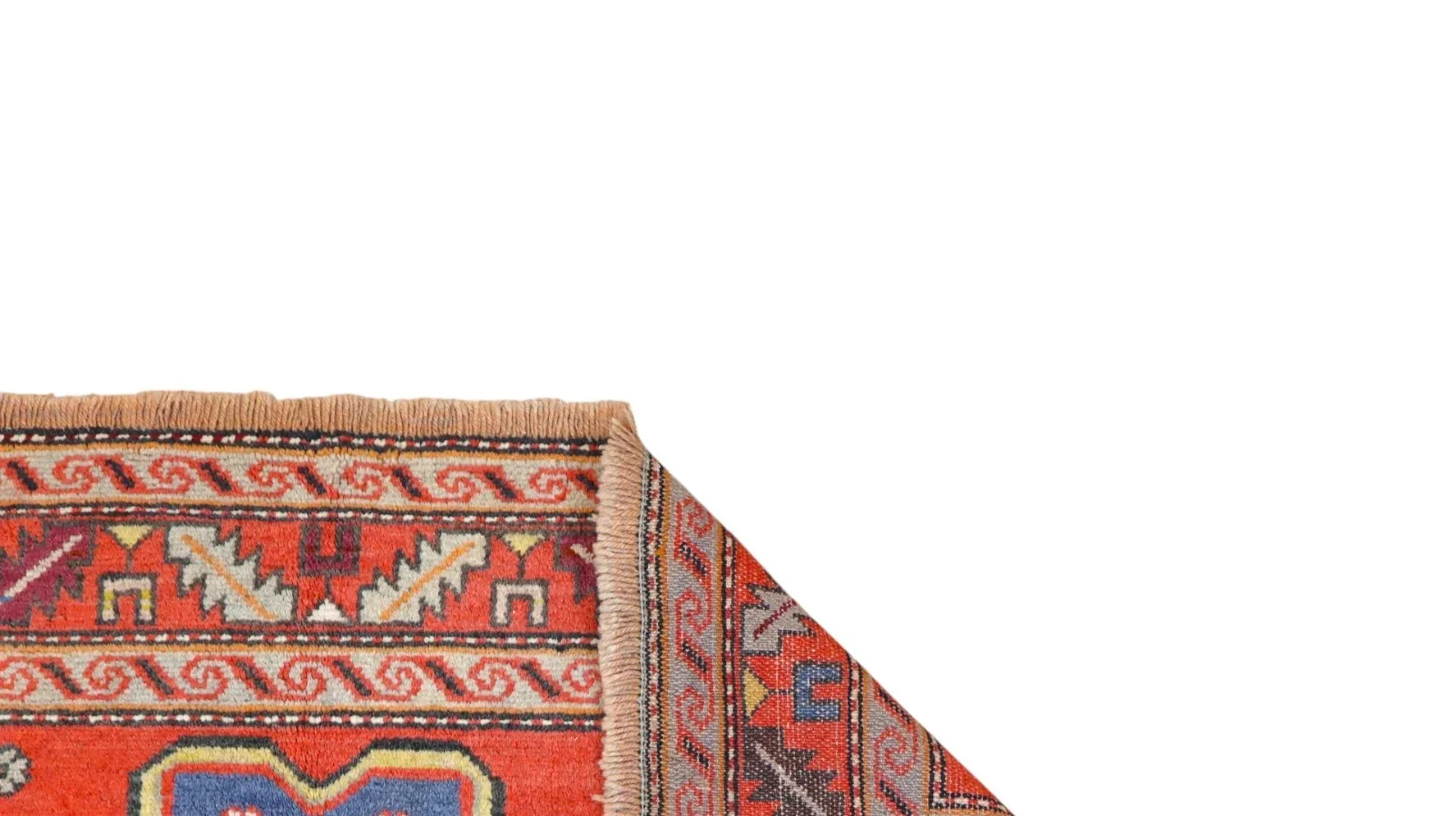 Hand-Knotted Wool Oriental Rug, 183 × 135 cm