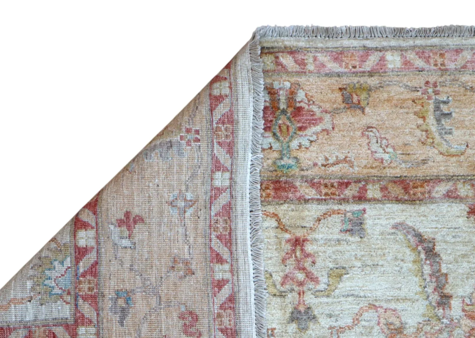 Ziegler Afghan Rug 198 × 150 cm, Wool, hand-knotted