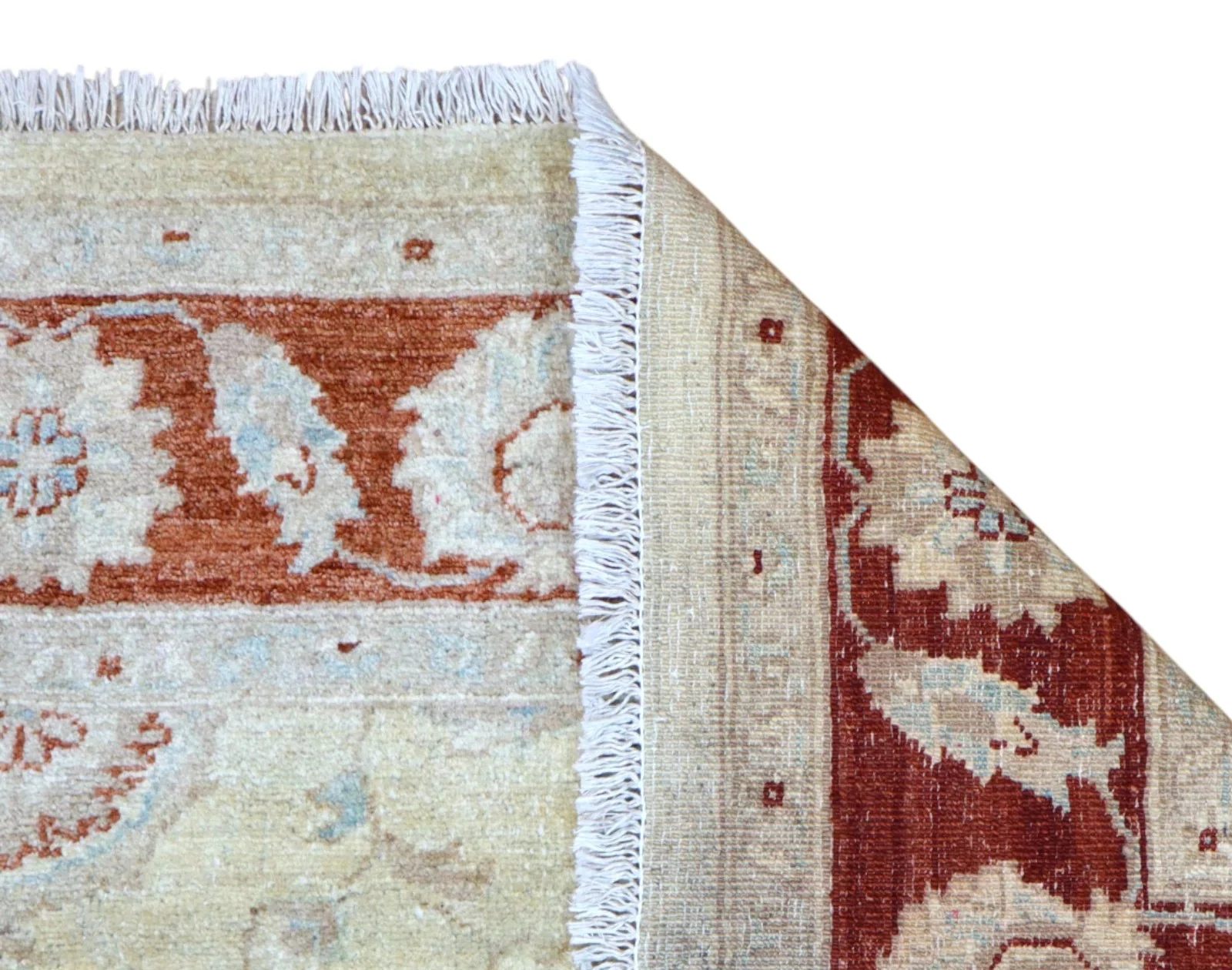 Ziegler Afghan Rug 233 × 172 cm, Wool, hand-knotted