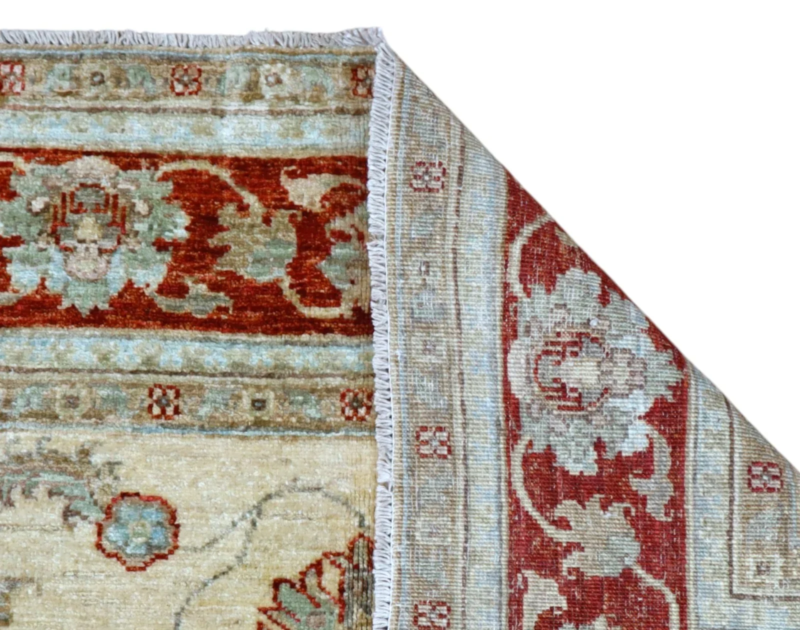 Ziegler Afghan Rug 184 × 116 cm, Wool, hand-knotted