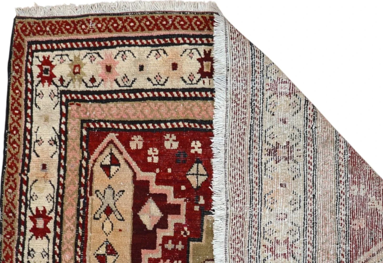 Oriental Rug 100 × 275 cm, Wool, hand-knotted