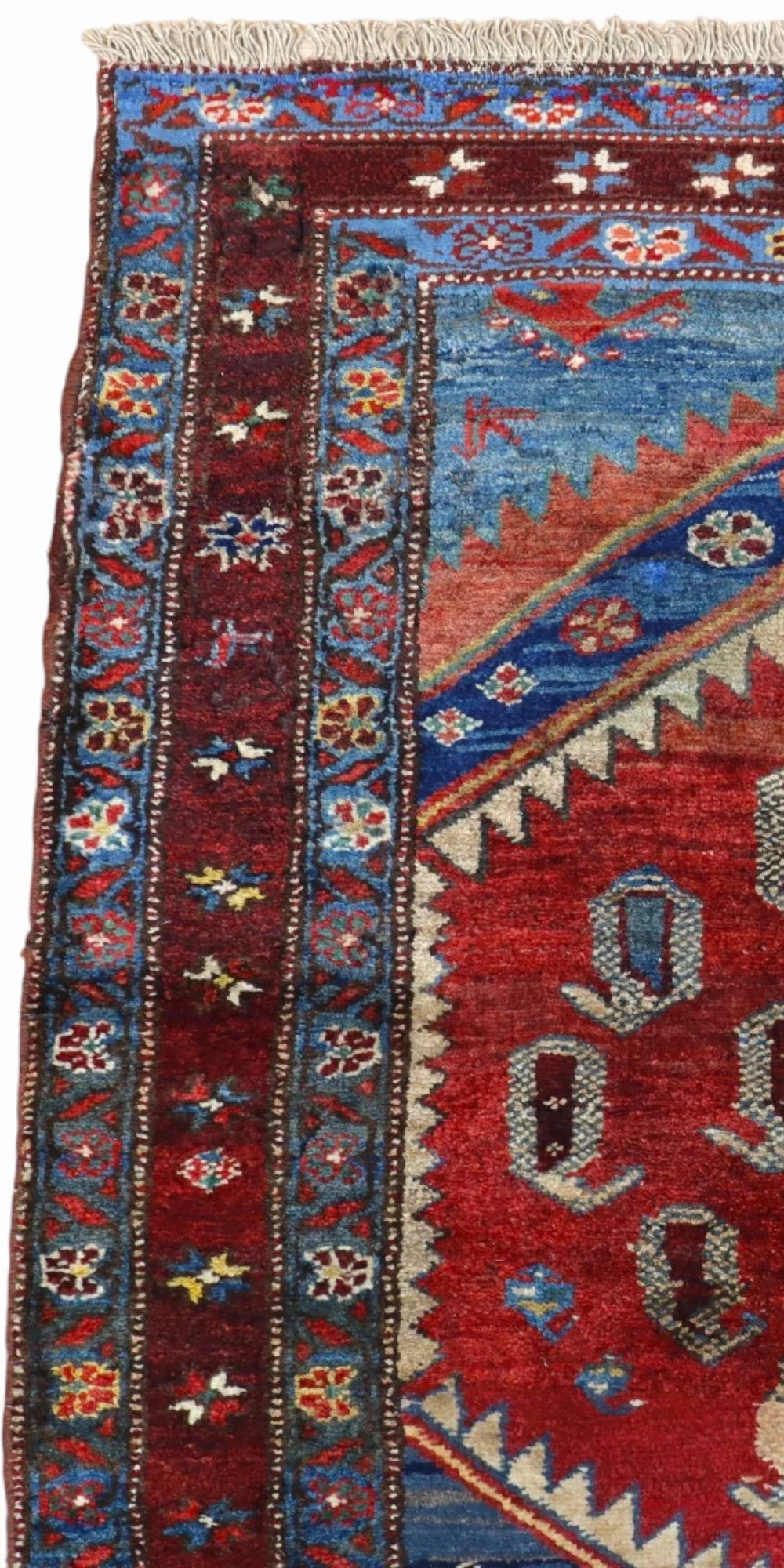 Oriental Rug 217 × 107 cm, Wool, hand-knotted