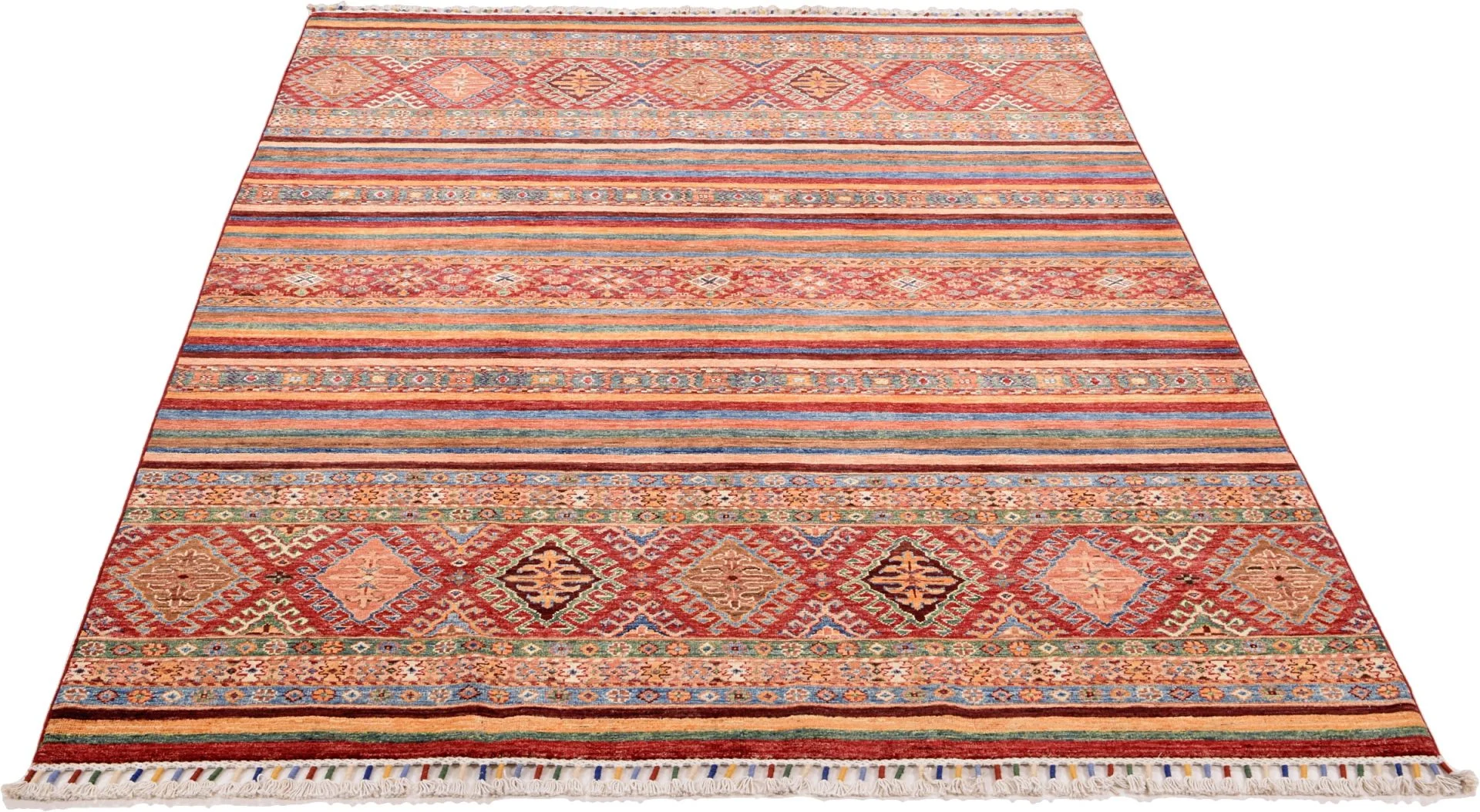 Samarkand Pakistani Rug — hand-knotted, 173 × 242 cm, Wool