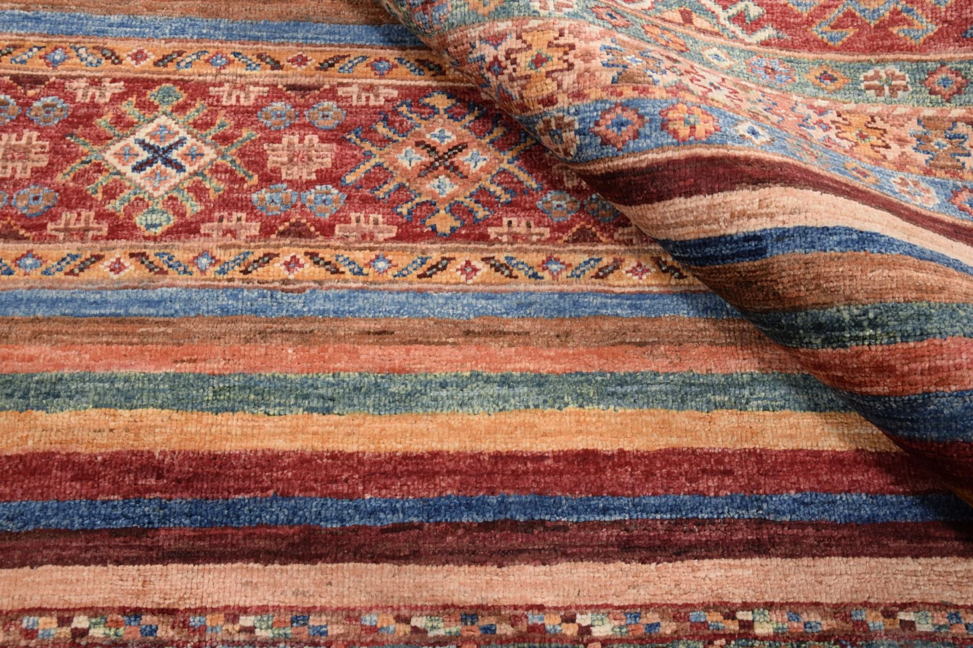 Samarkand Pakistani Rug — hand-knotted, 173 × 242 cm, Wool