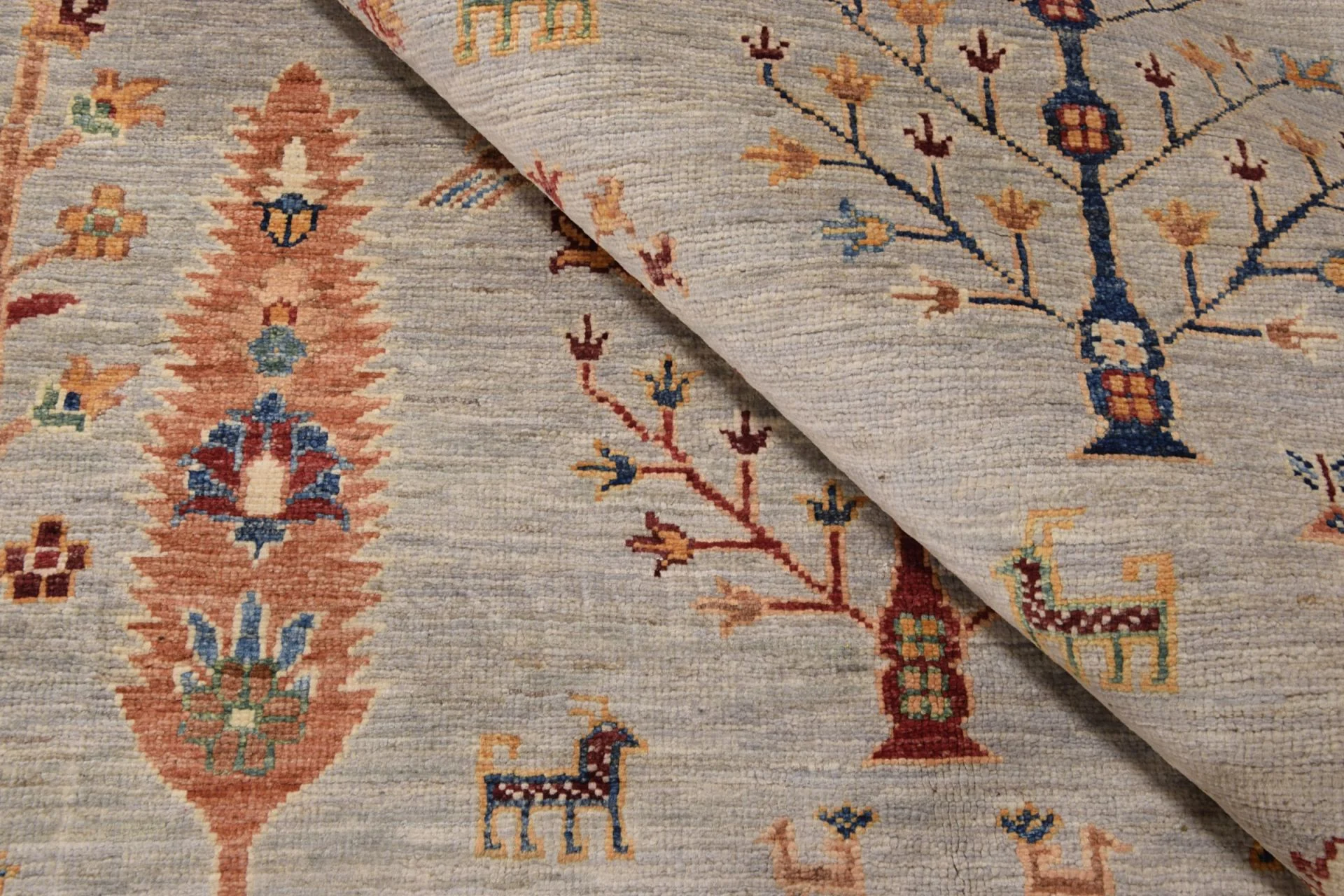 Samarkand Pakistani Rug 151 × 195 cm, Wool, hand-knotted