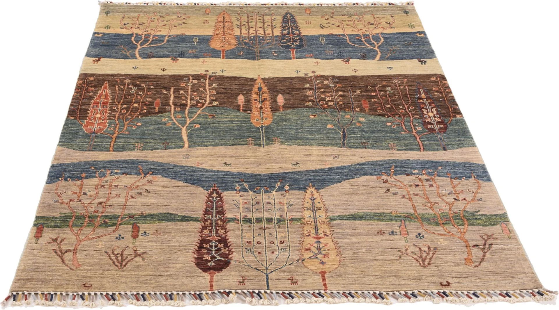 Samarkand Pakistani Rug — hand-knotted, 149 × 205 cm, Wool