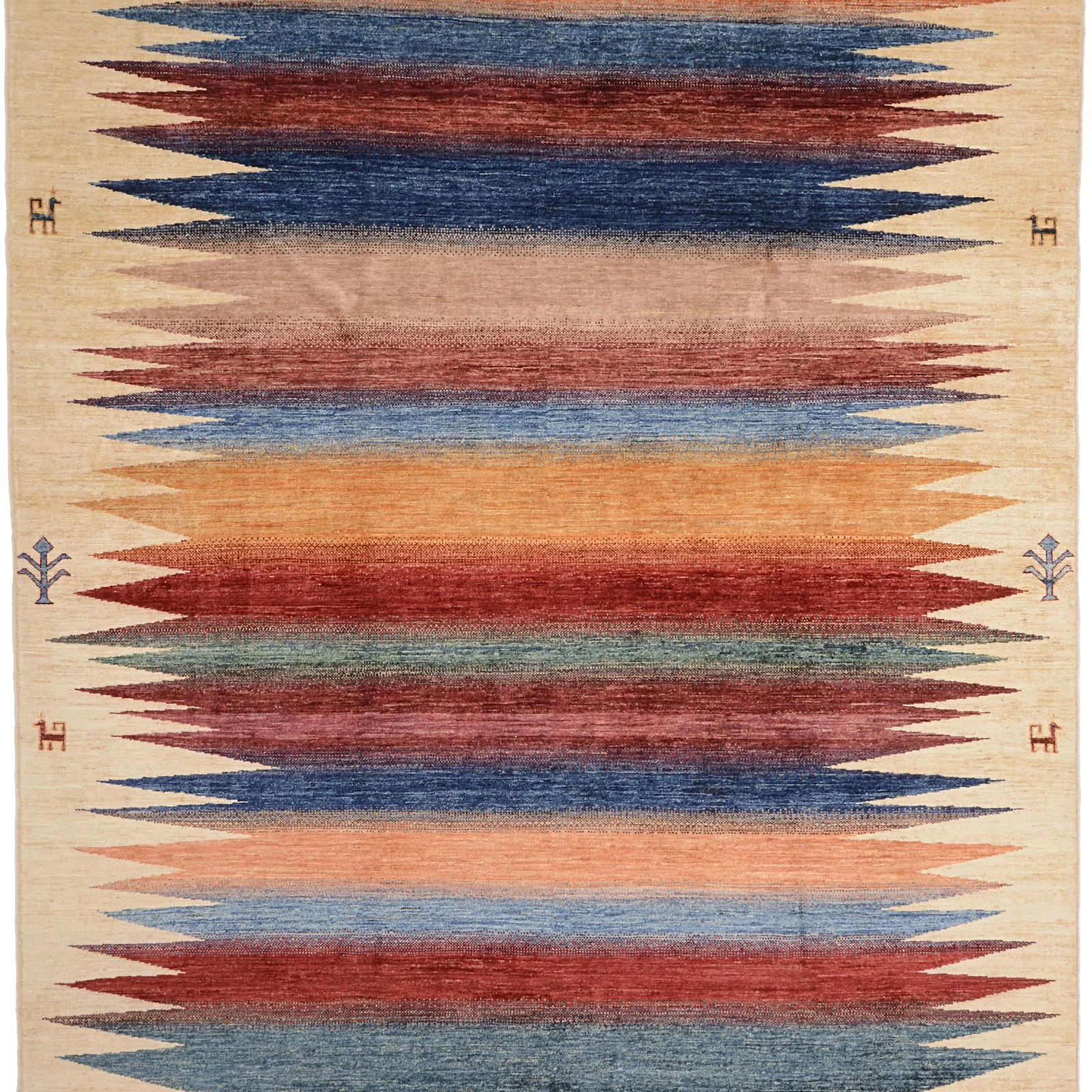 Samarkand Pakistani Rug 200 × 297 cm, Wool, hand-knotted