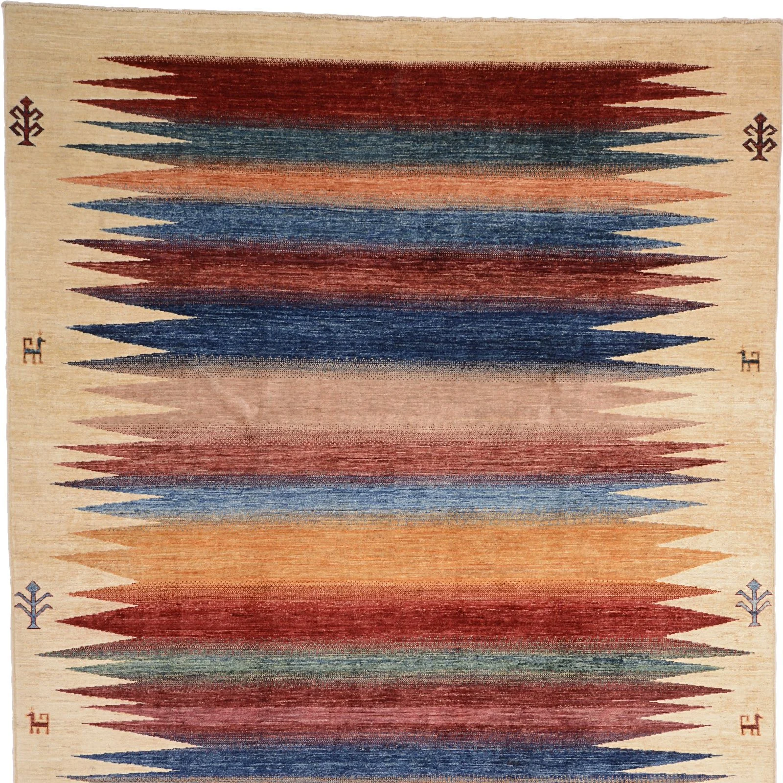 Samarkand Pakistani Rug 200 × 297 cm, Wool, hand-knotted