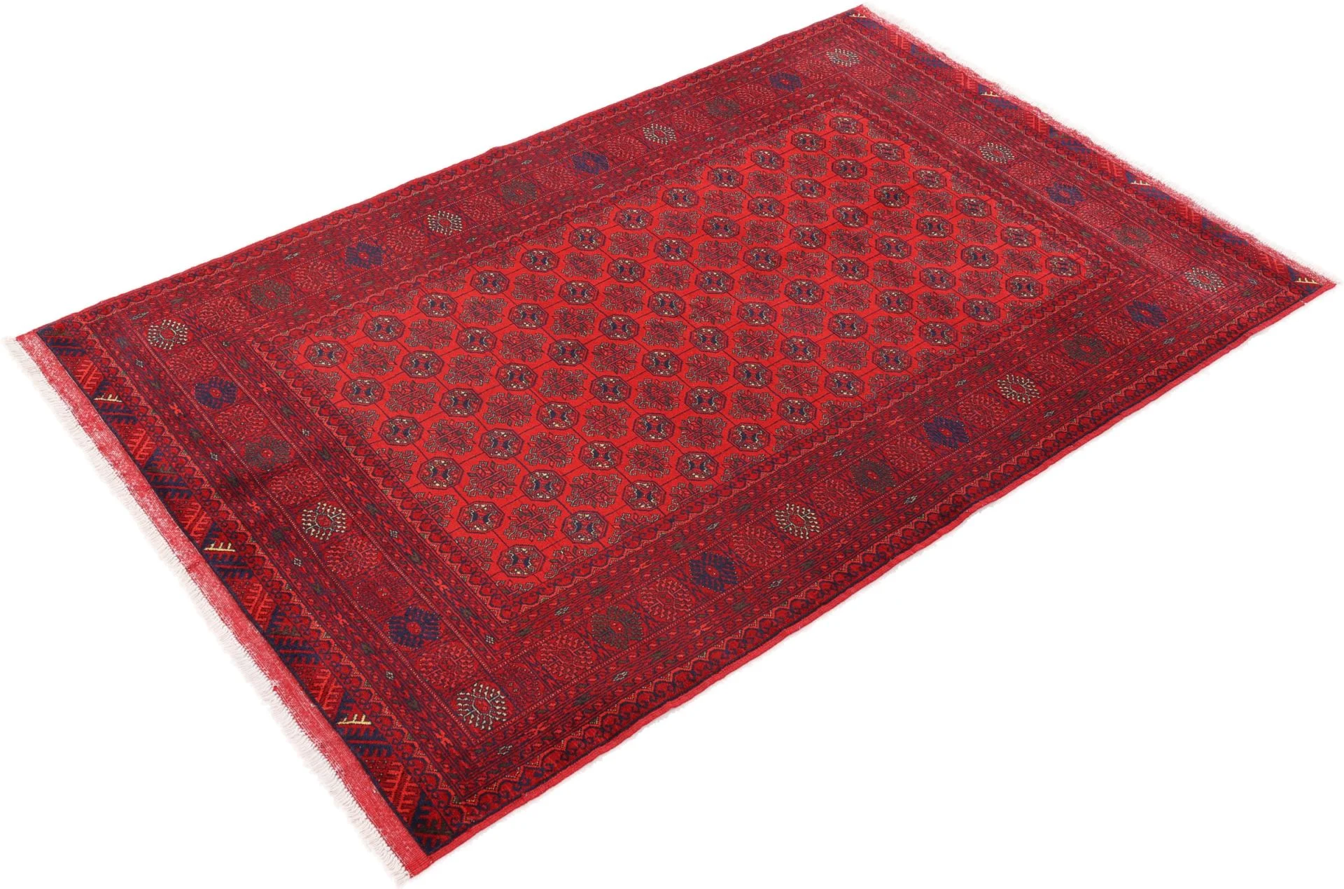 Afghan Rug 120 × 195 cm, Wool, hand-knotted