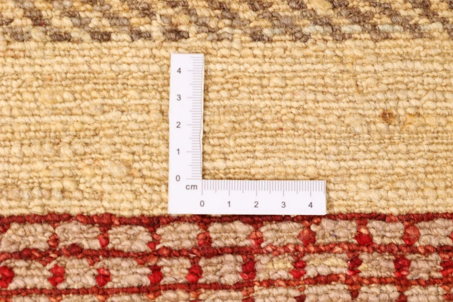 Hand-Knotted Wool Gabbeh Pakistani Rug, 174 × 238 cm