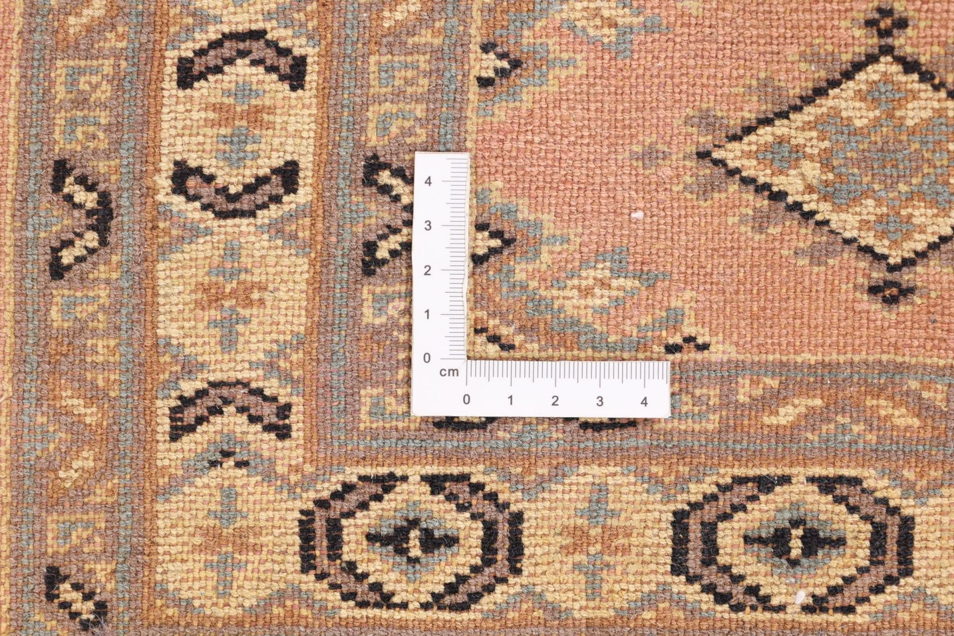 Pakistani Rug — hand-knotted, 77 × 366 cm, Wool